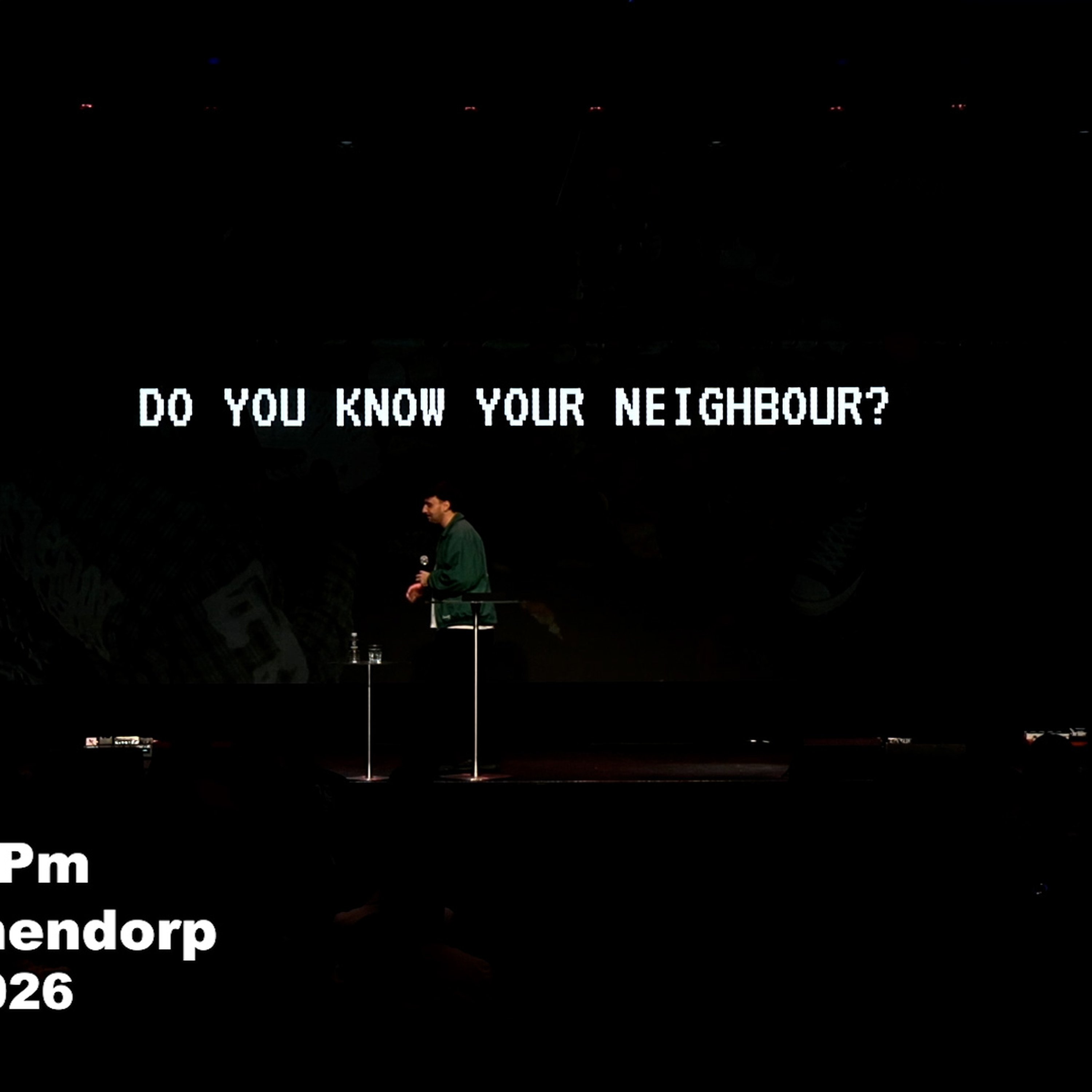 Warner Pm - Ps Jack Elmendorp - Do You Know Your Neighbour? - 13.09.26 episode artwork