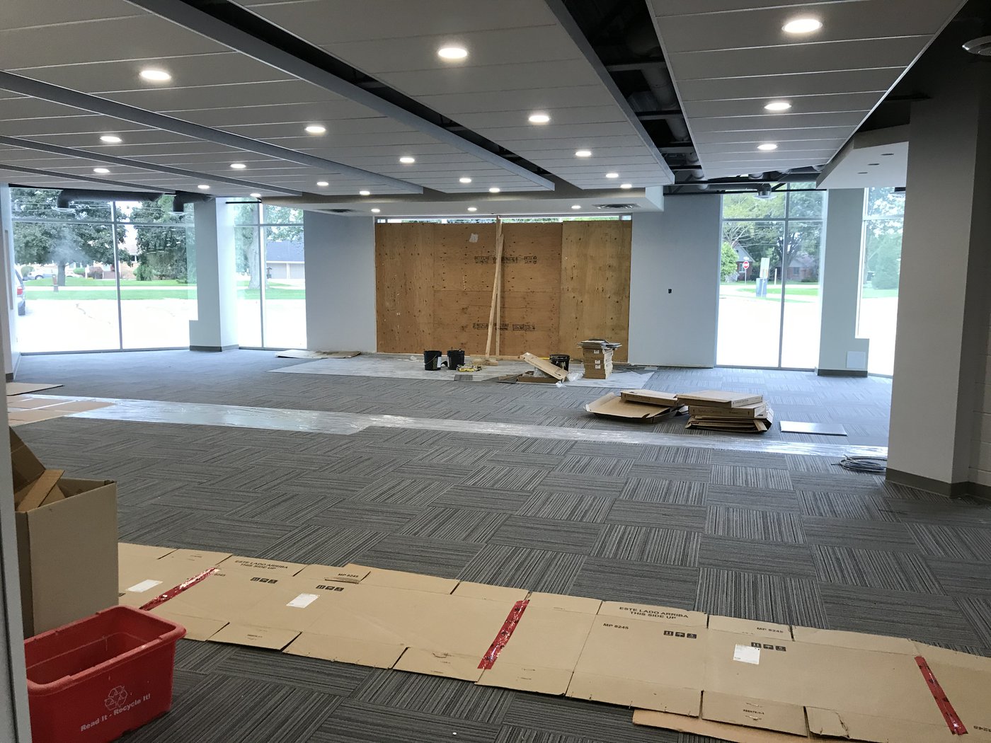 New Entrance into front Lobby