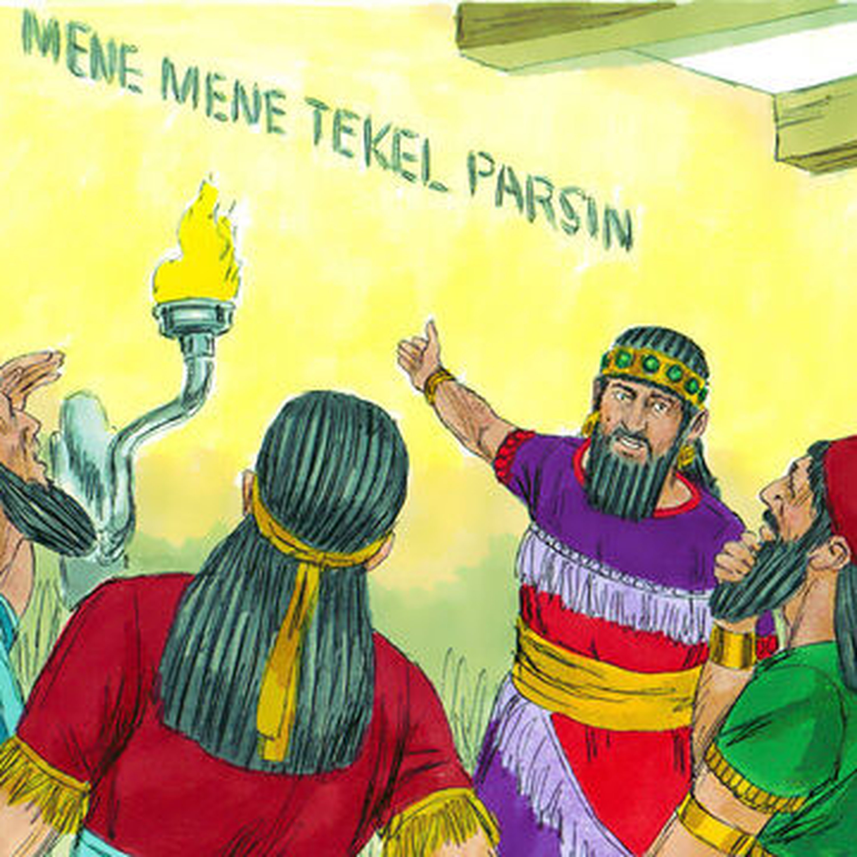 Daniel 5 The writing on the wall episode artwork