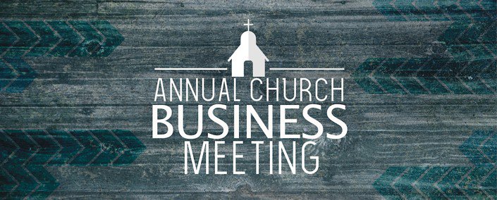 2022 Annual Church Business Meeting