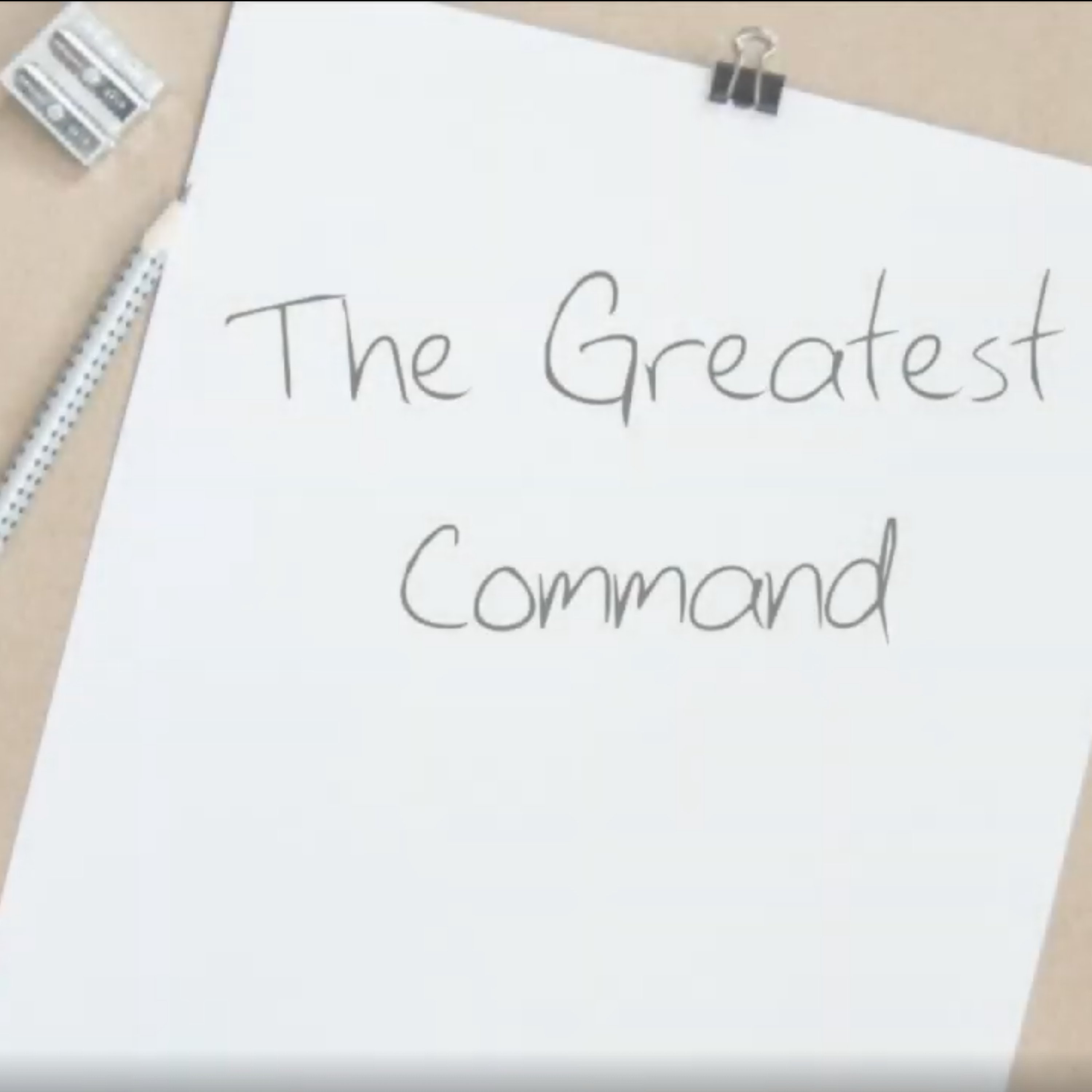 The Greatest Command episode artwork