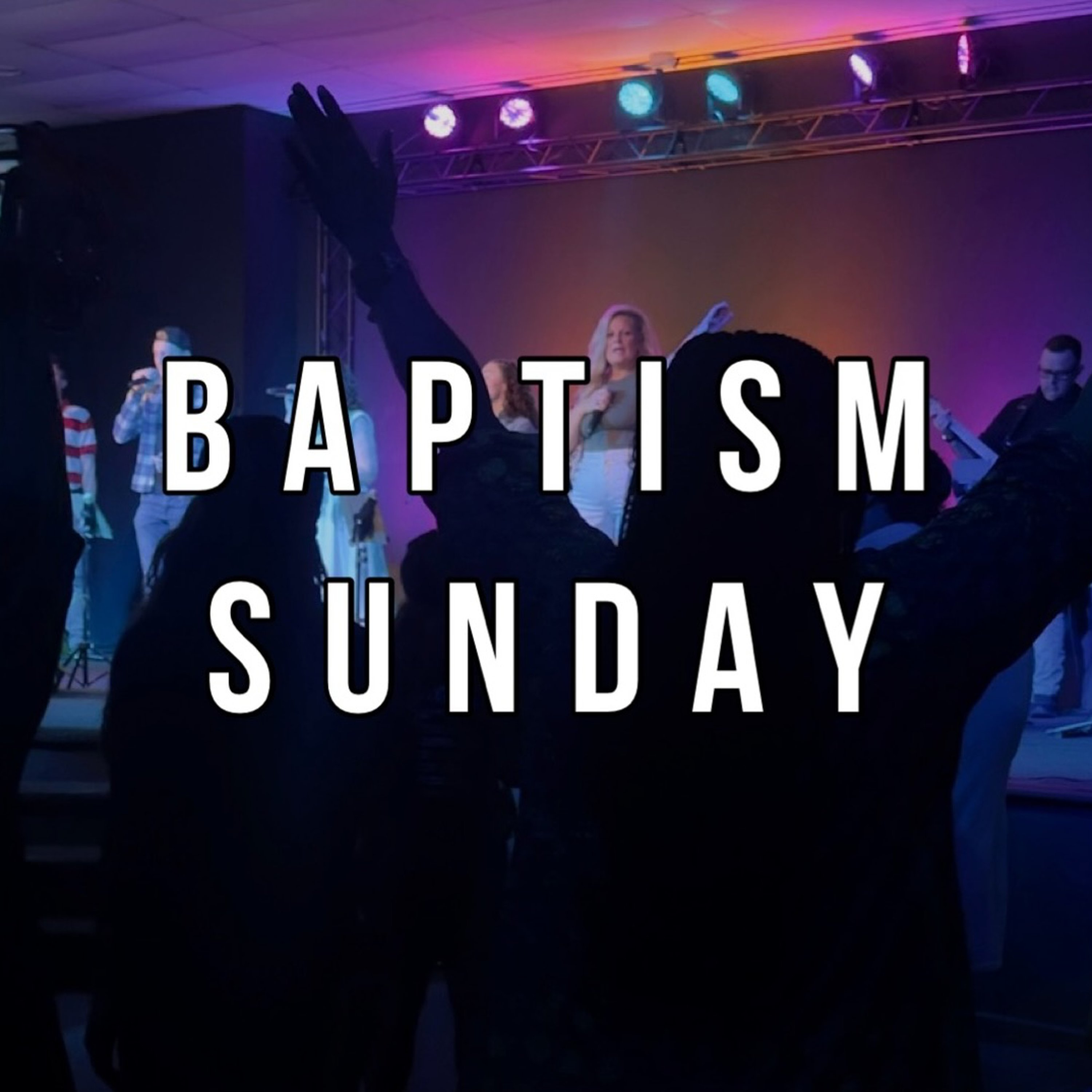 Baptism Sunday episode artwork