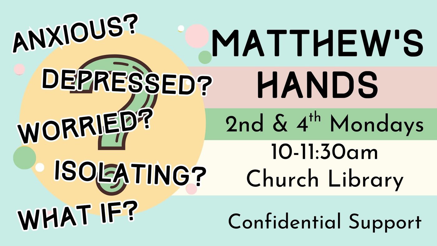 Mental Health Support Group Matthews Hands