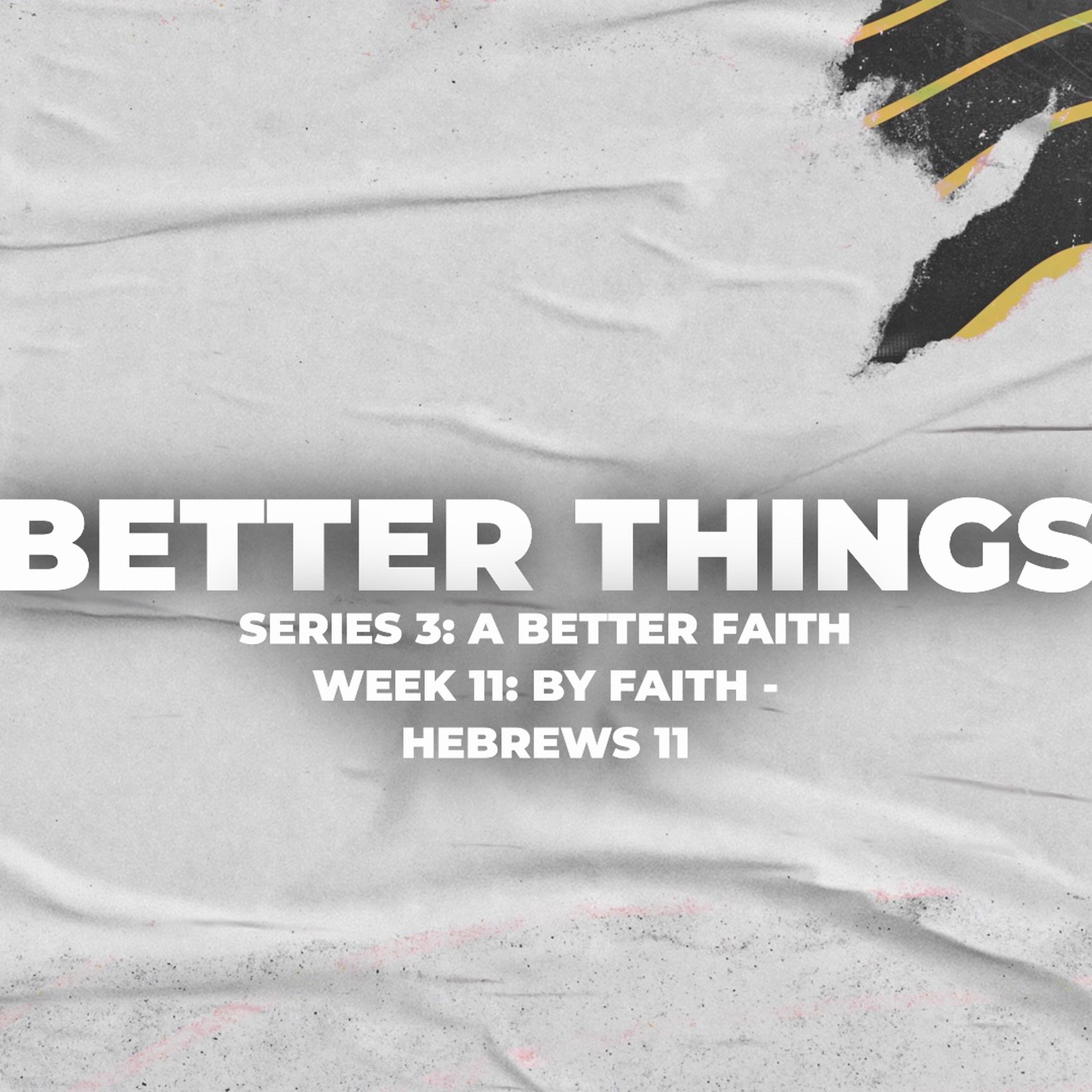 BETTER THINGS :  Series 3:  A BETTER FAITH episode artwork