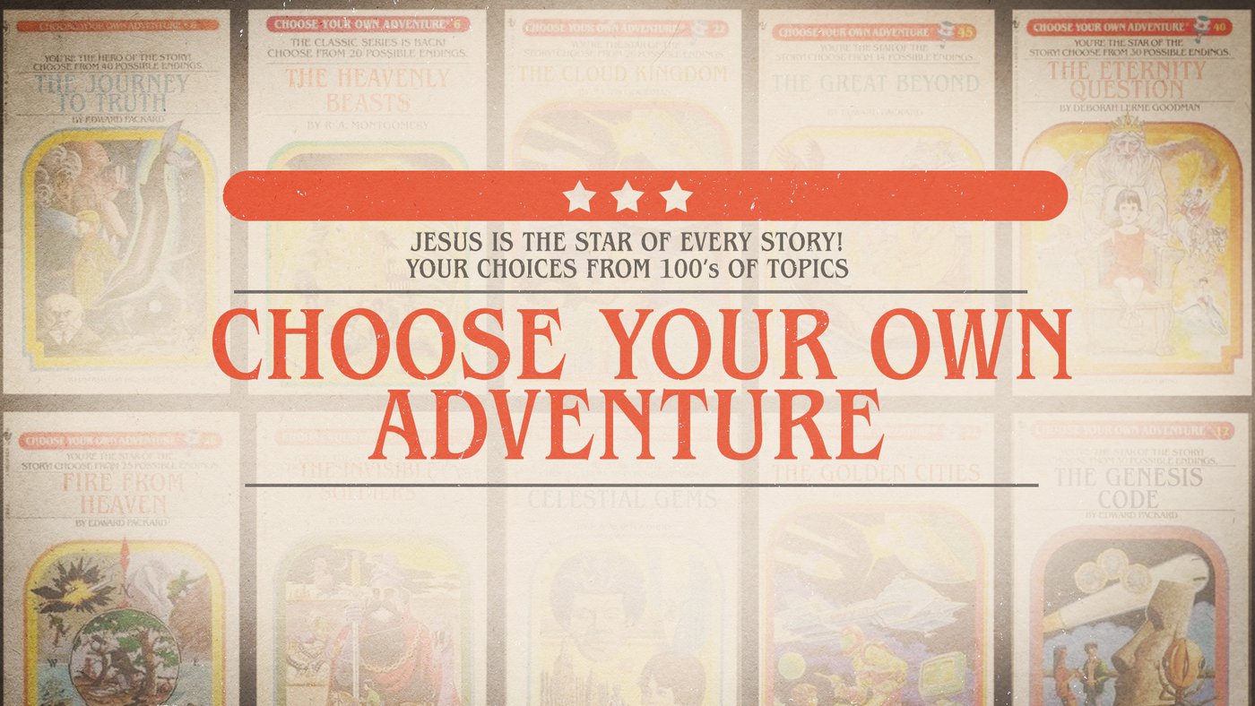 New Teaching Series on "Choose Your Own Adventure!
