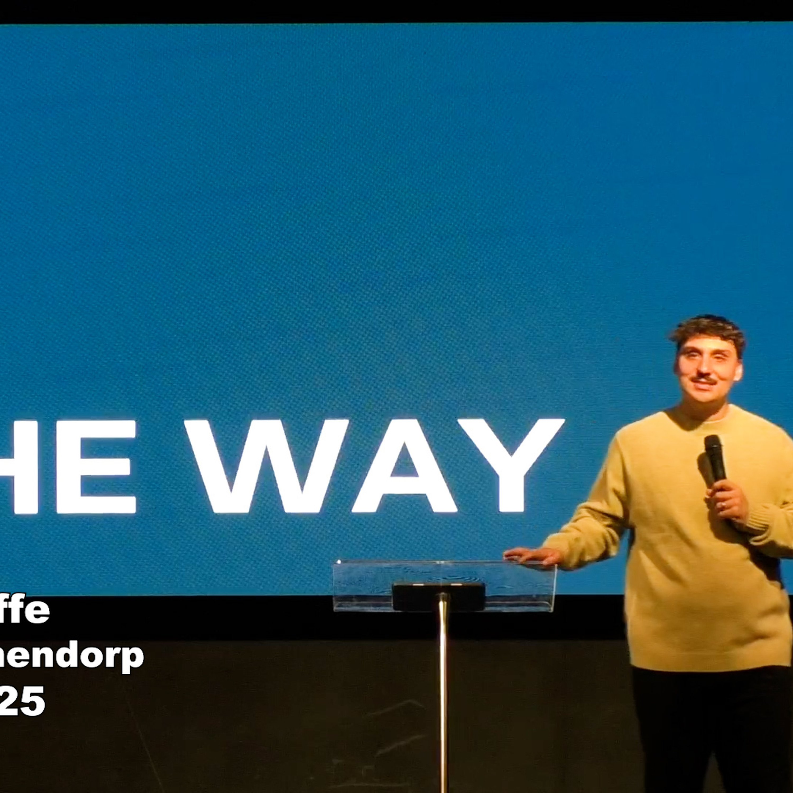 Redcliffe - Ps Jack Elmendorp - The Way - 06.04.25 episode artwork