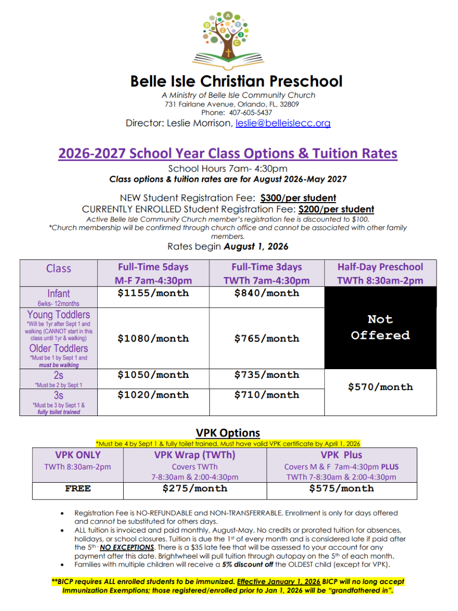 Pricing & Enrollment Info