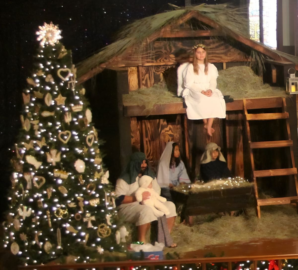 Live Nativity with our Bedrock Kids Ministry