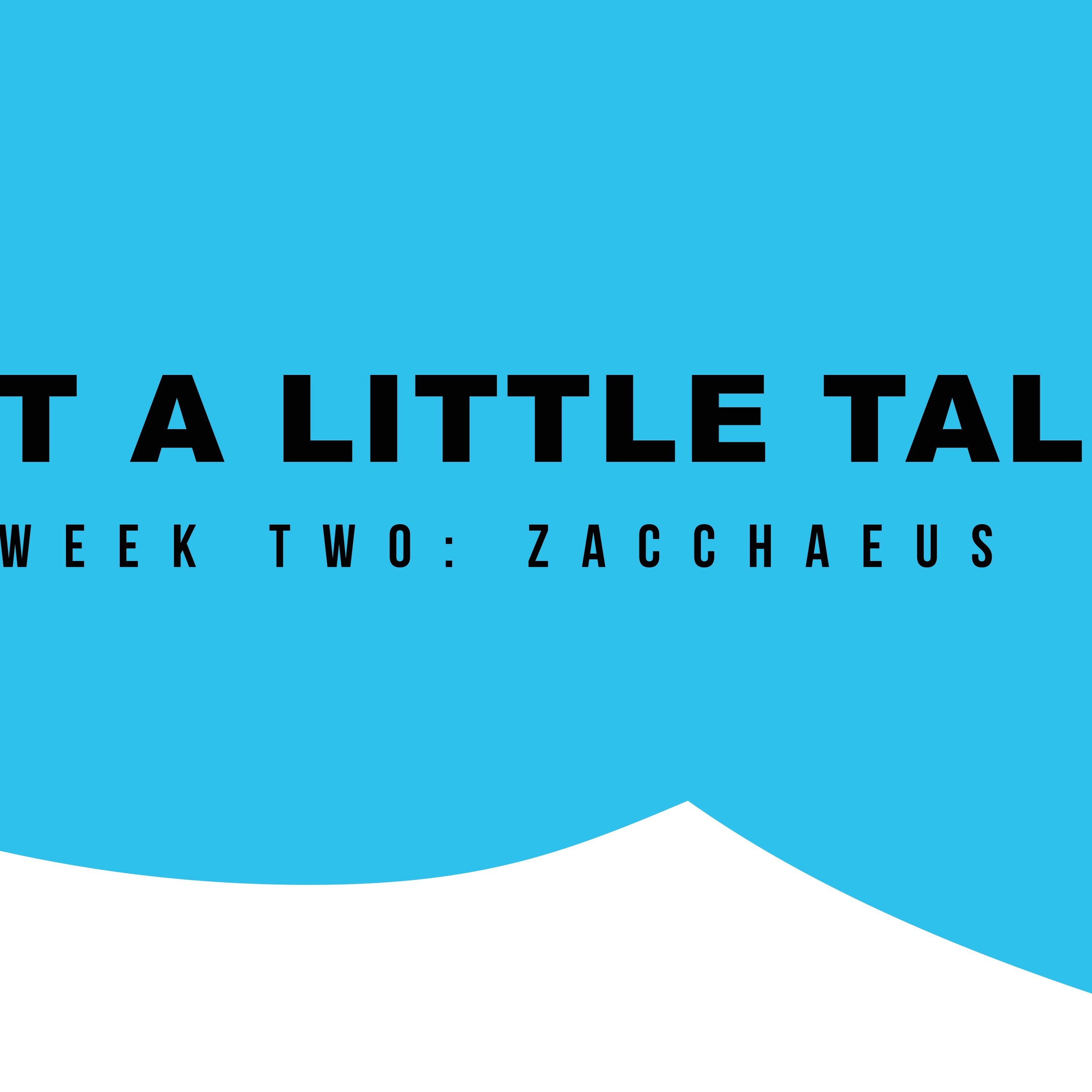Week Two: Zacchaeus episode artwork