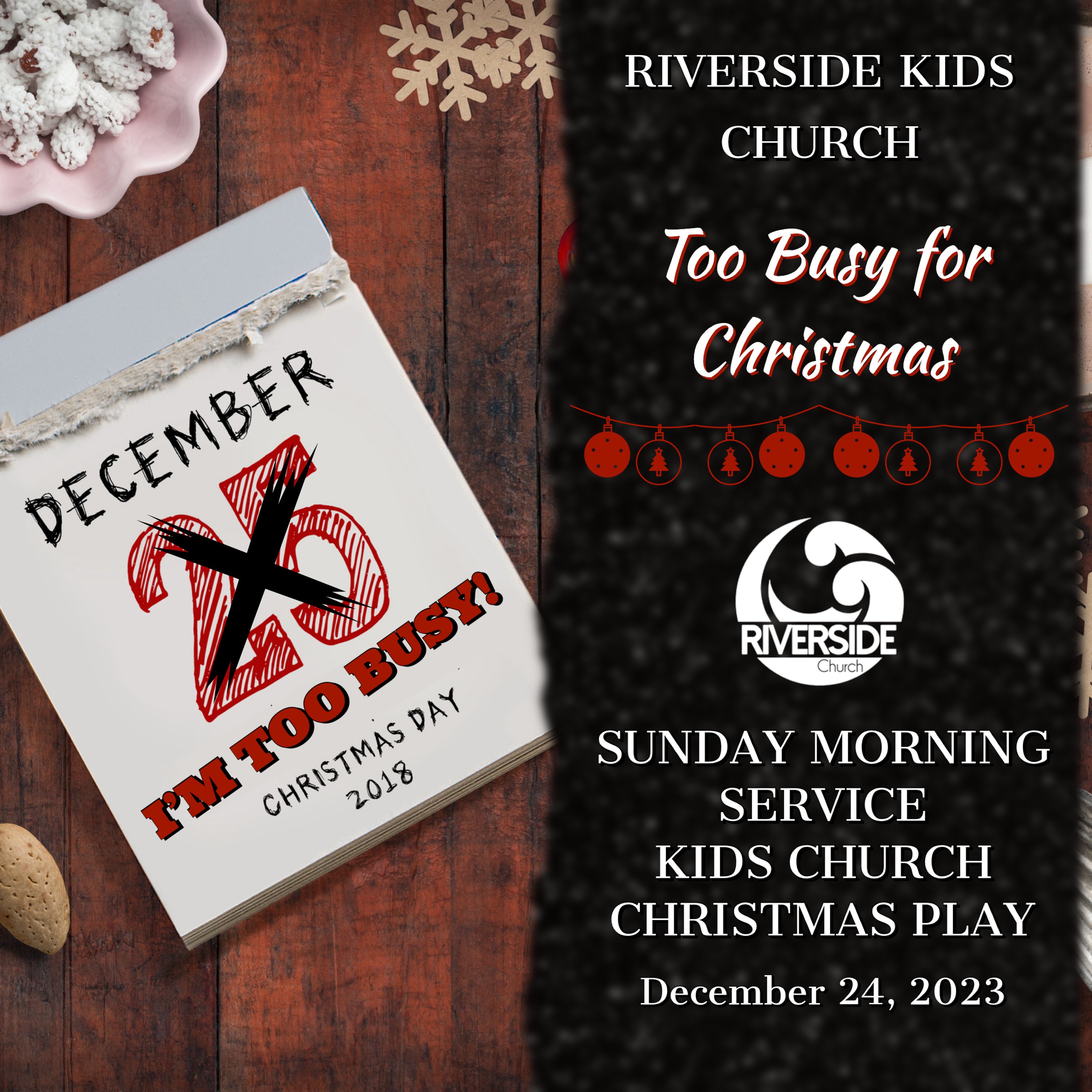 Christmas Eve Service : Children's Play (No Time for Christmas) episode artwork