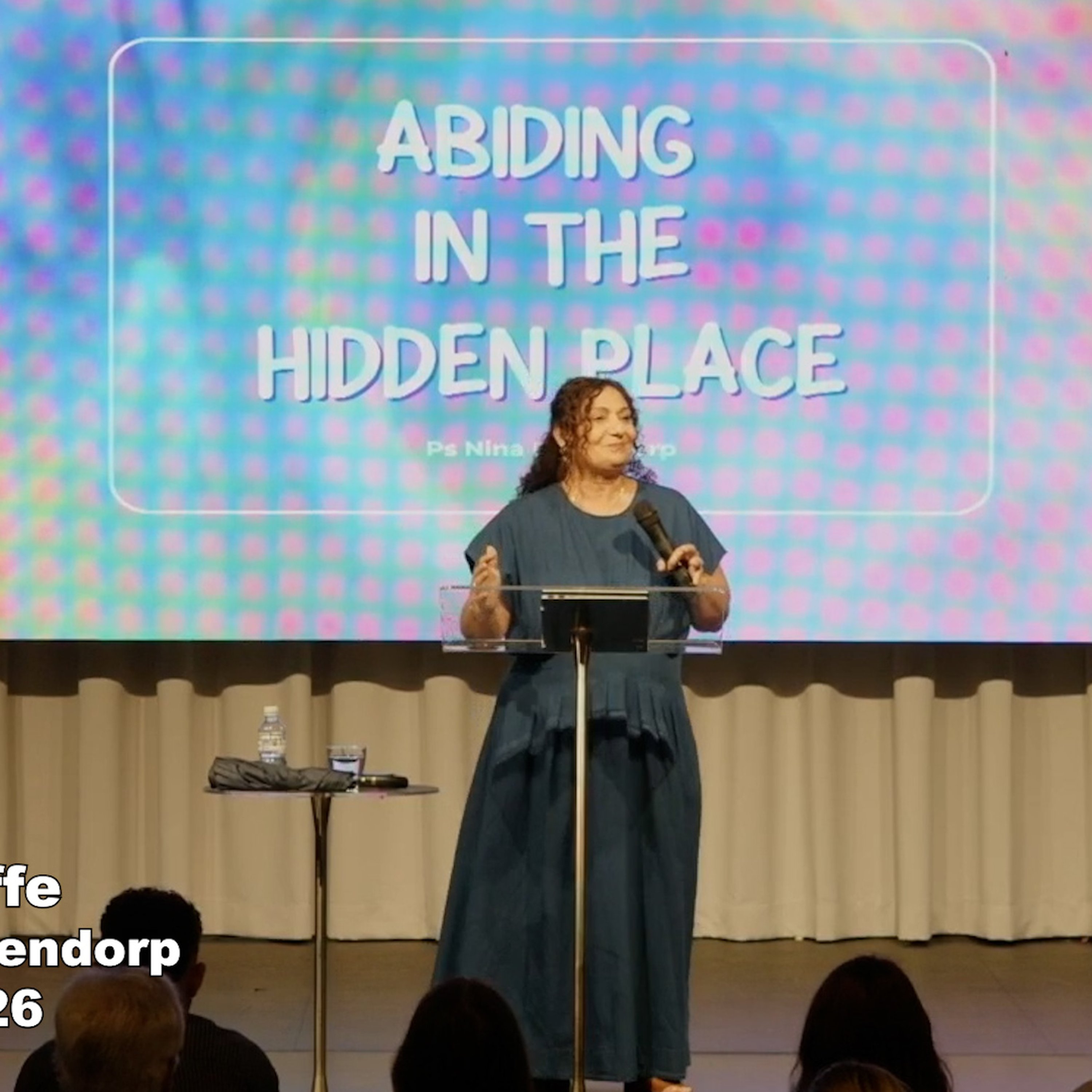 Redcliffe - Ps Nina Elmendorp - Abiding In The Hidden Place - 03.05.26 episode artwork