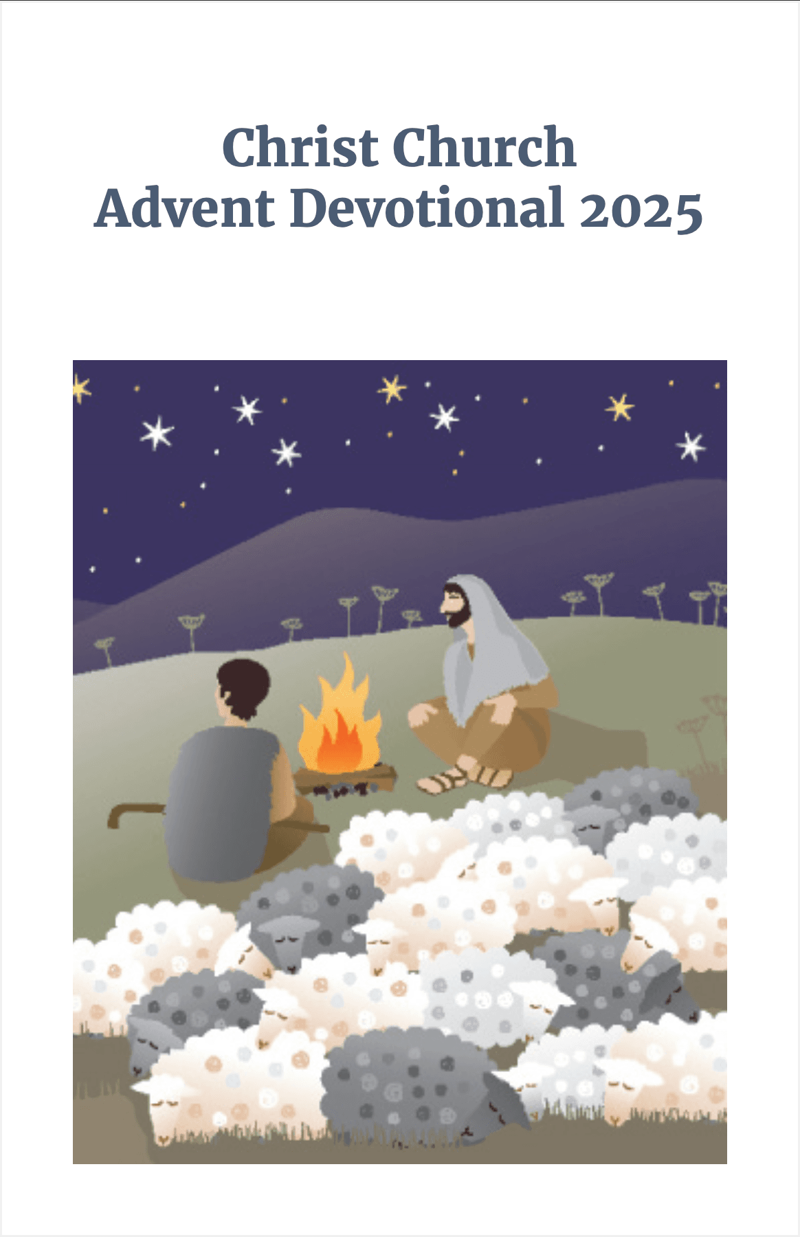 Click the image to download the 2024 Advent Devotional