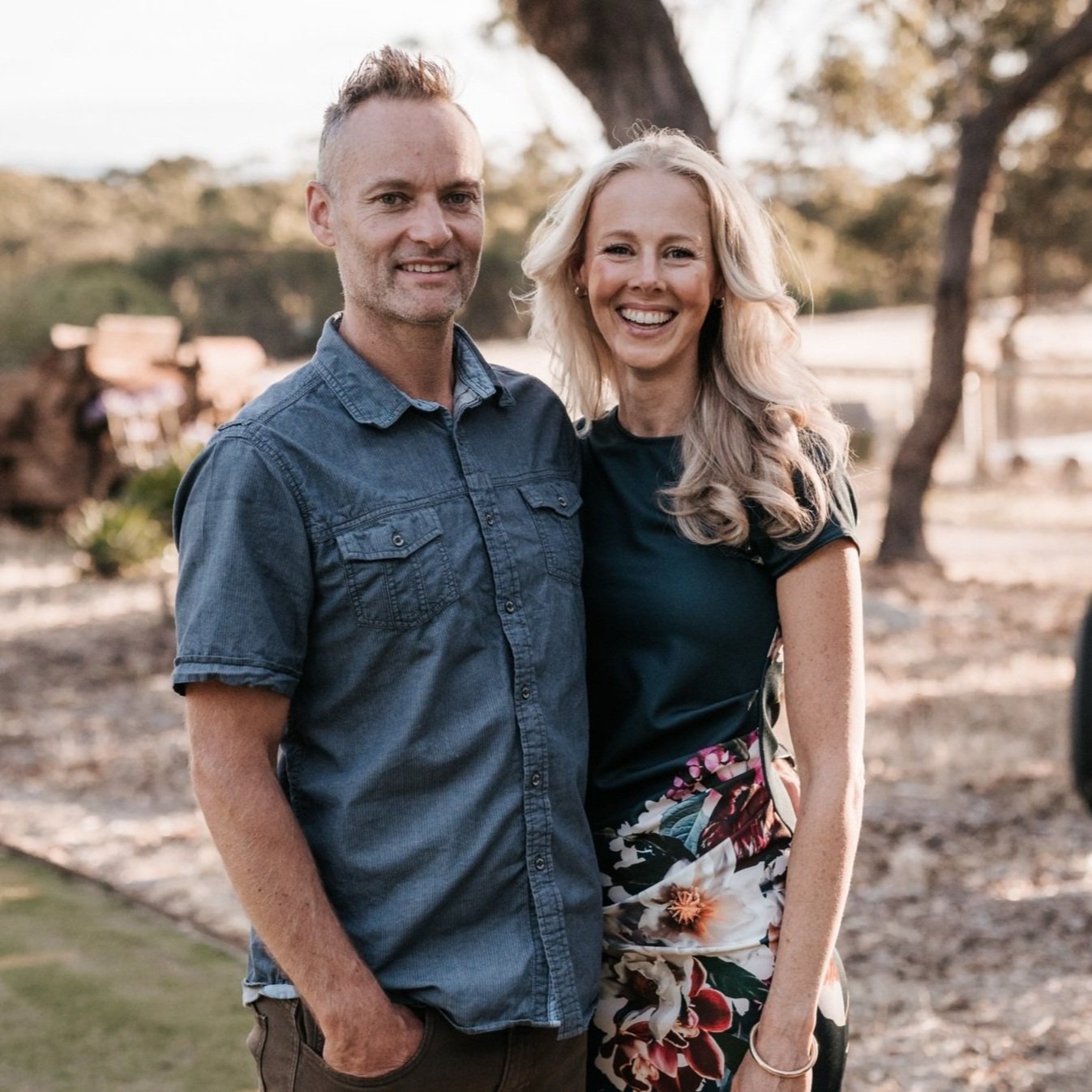 Marty Manuel and Kerryn, his wife.