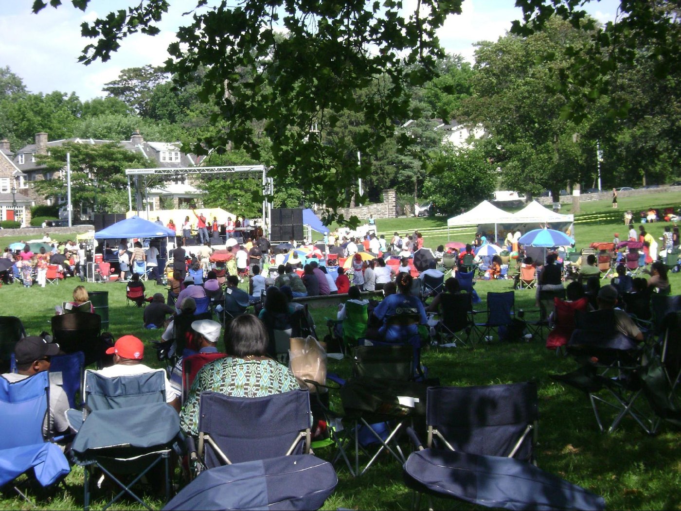 Gosepfest on the lawn of the New Covenant Church of Philadelphia