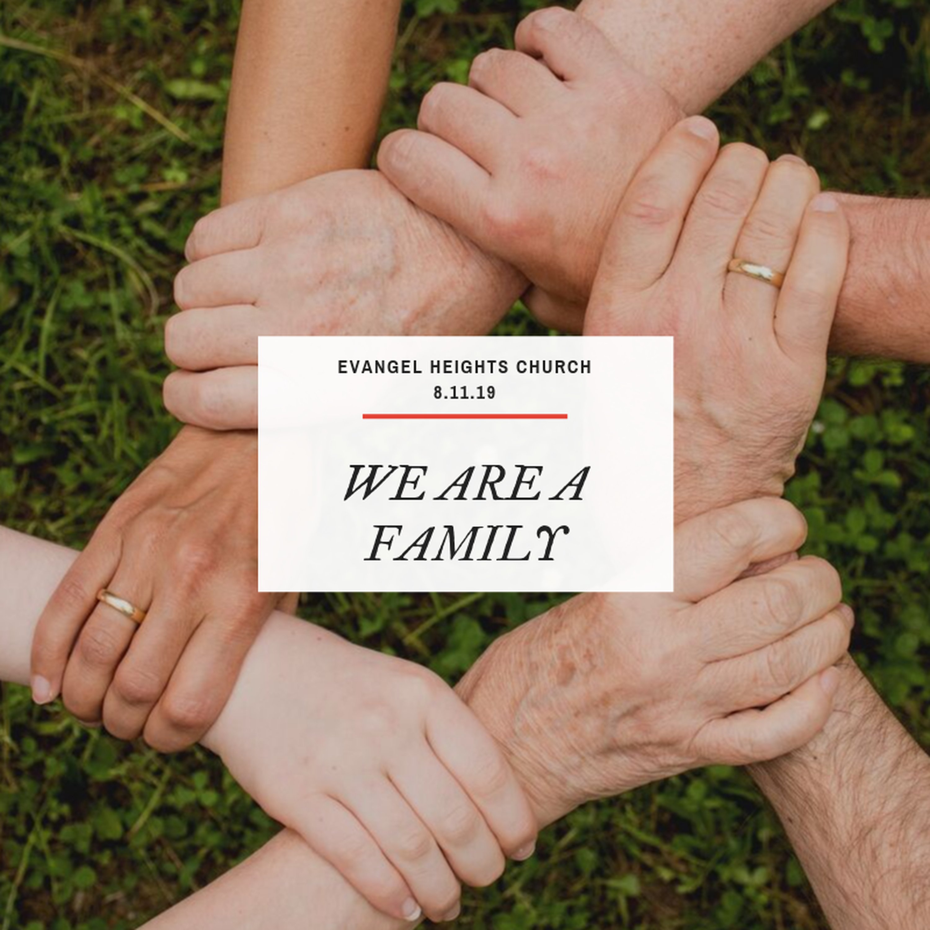 We Are A Family