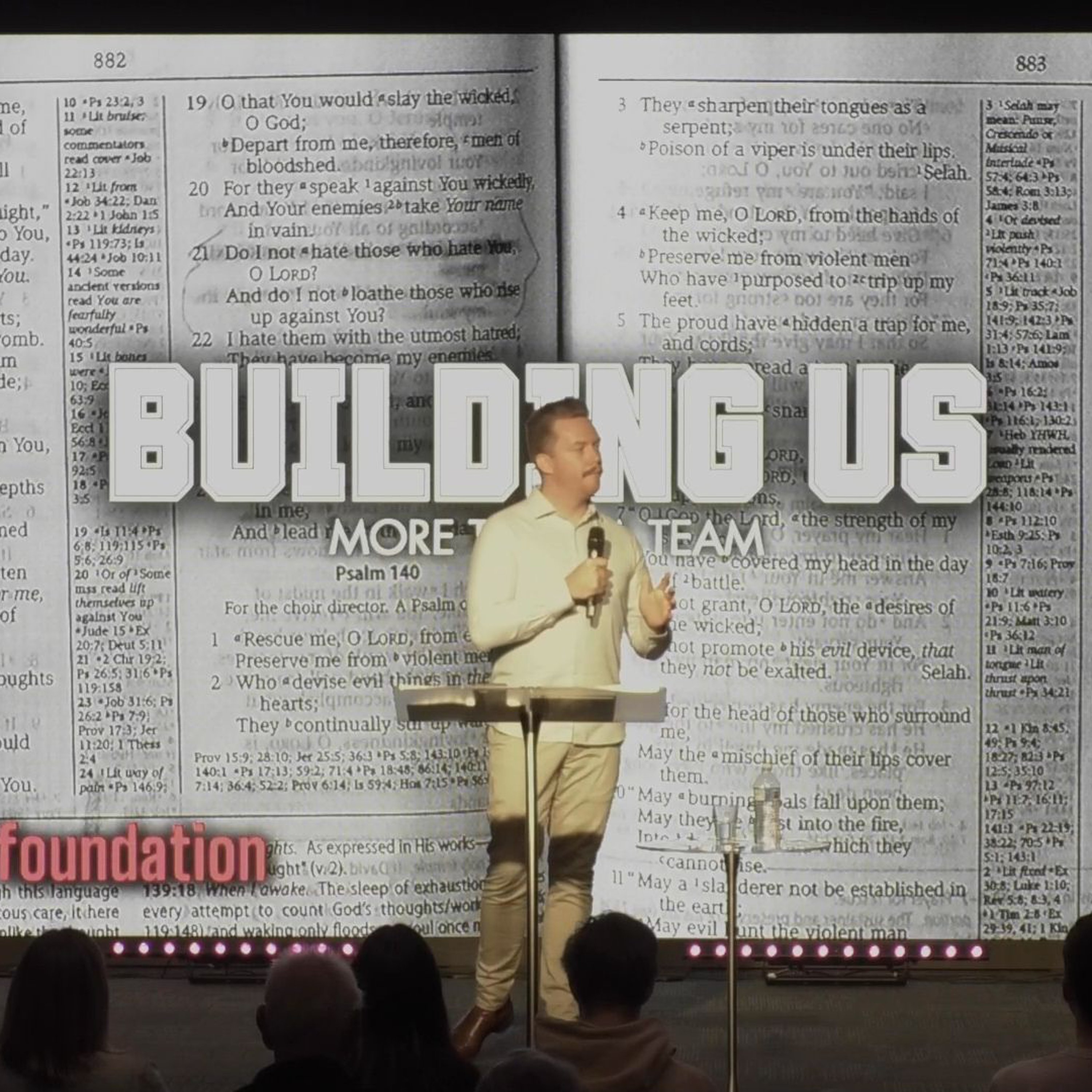 Morayfield - Ps Joe Funnell - Building Us, More Than A Team 08.10.23 episode artwork