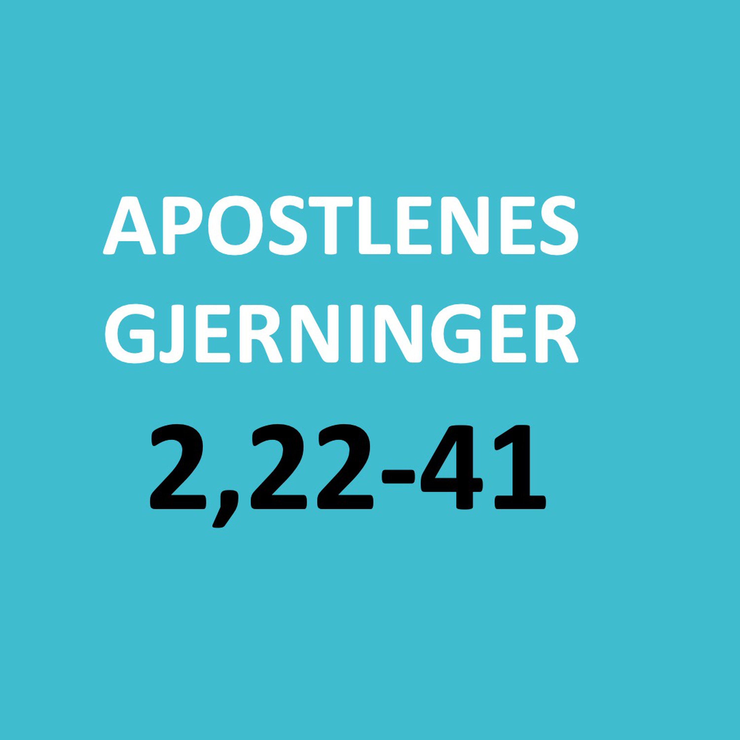 Apgj 2,22-41 - Svenn Joar episode artwork