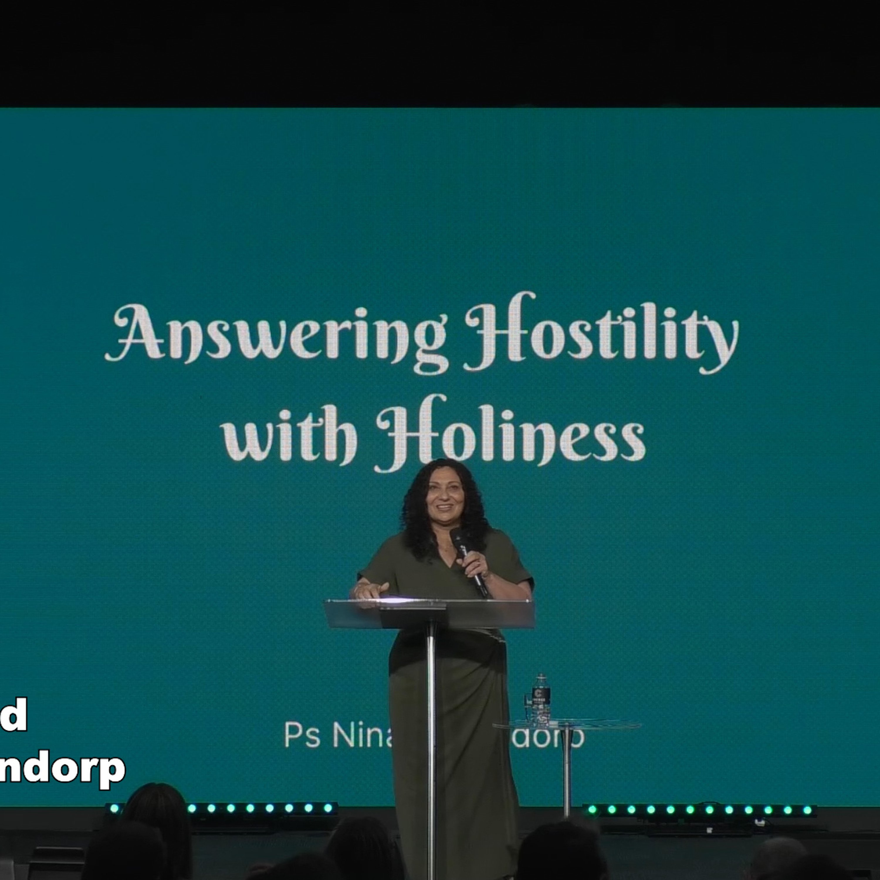 Morayfield - Ps Nina Elmendorp - Answering Hostility With Holiness - 28.09.25 episode artwork