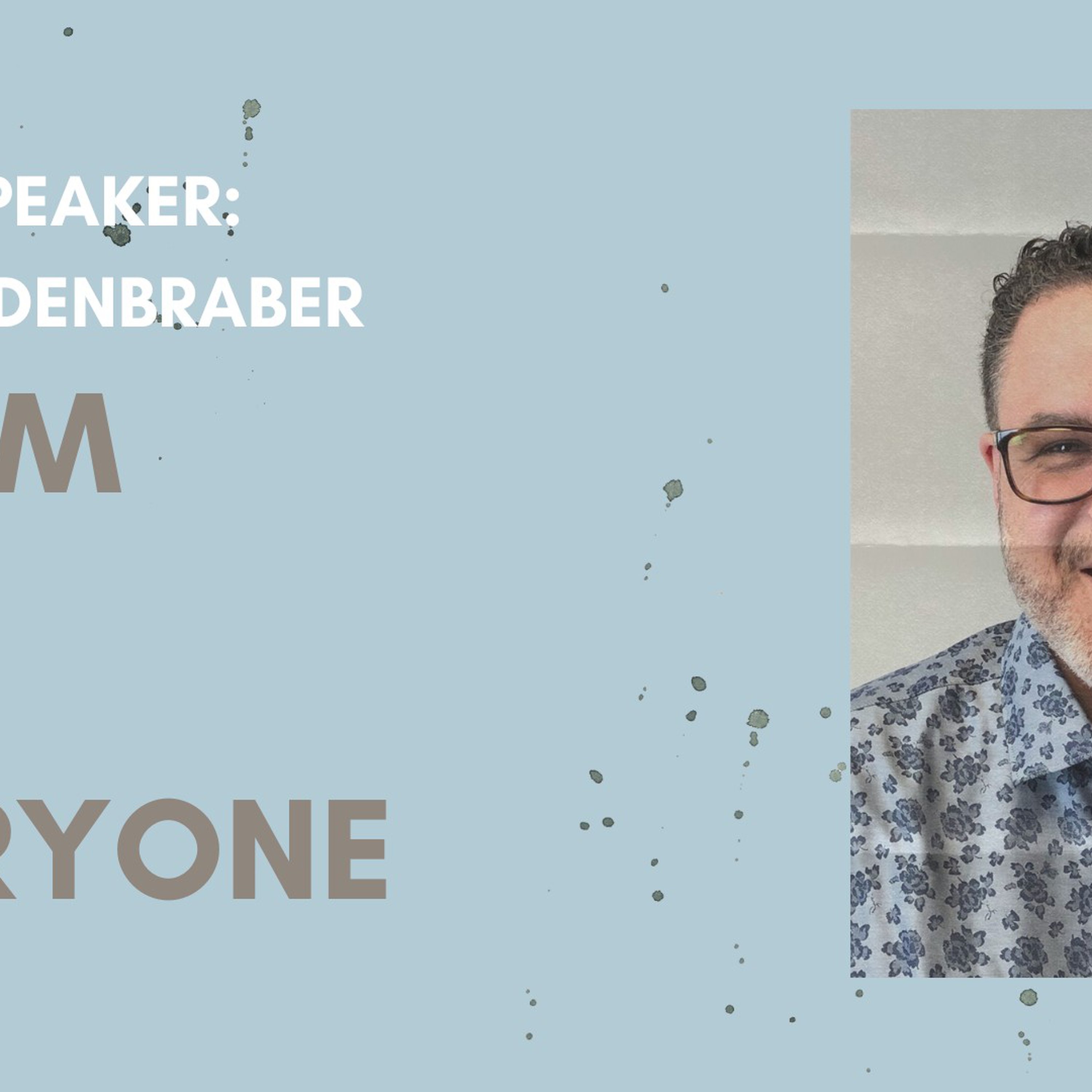 Guest Speaker: Room for Everyone episode artwork