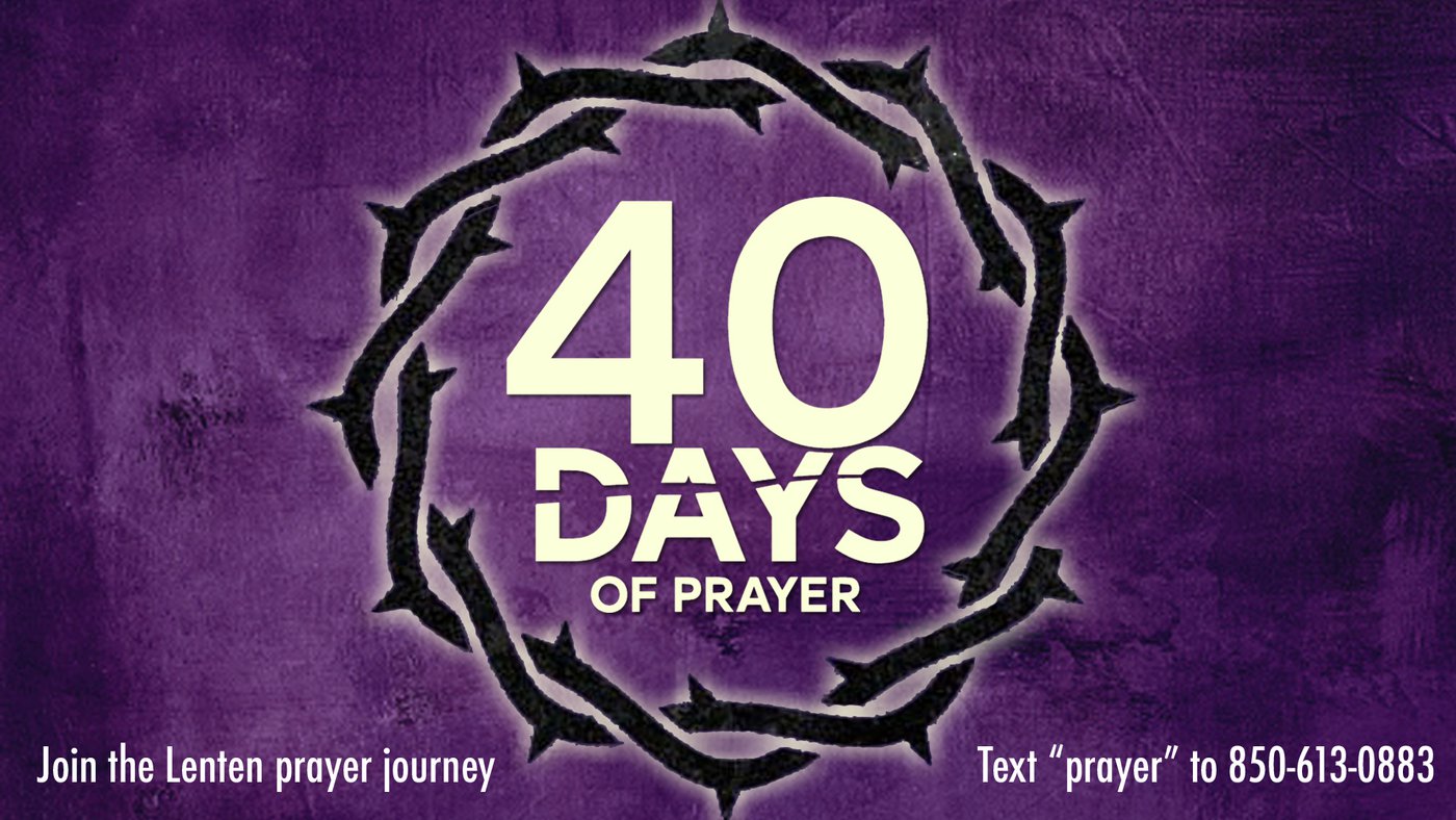 lenten 40 days of prayer