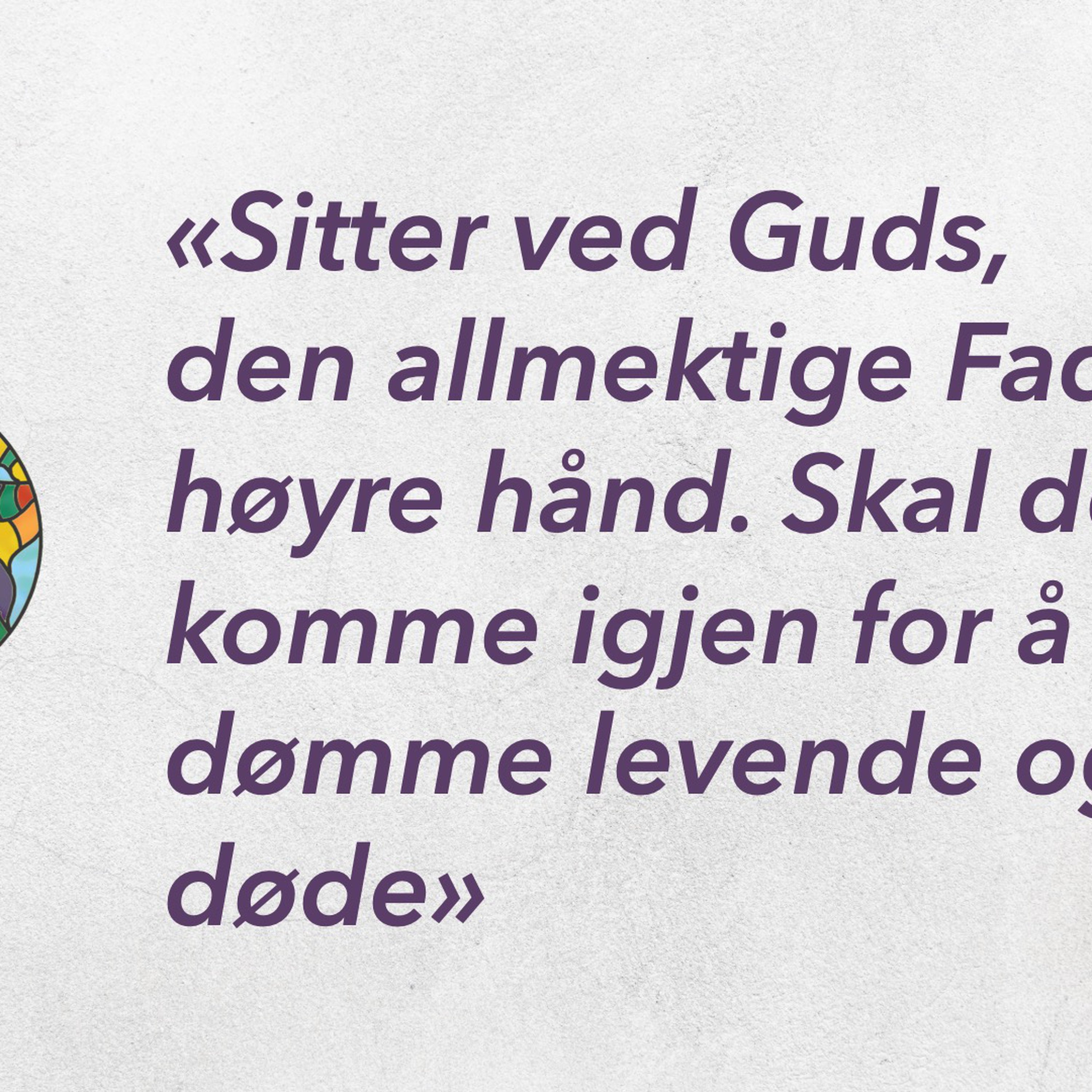Sitter ved Guds den allmektige Faders høyre hånd episode artwork