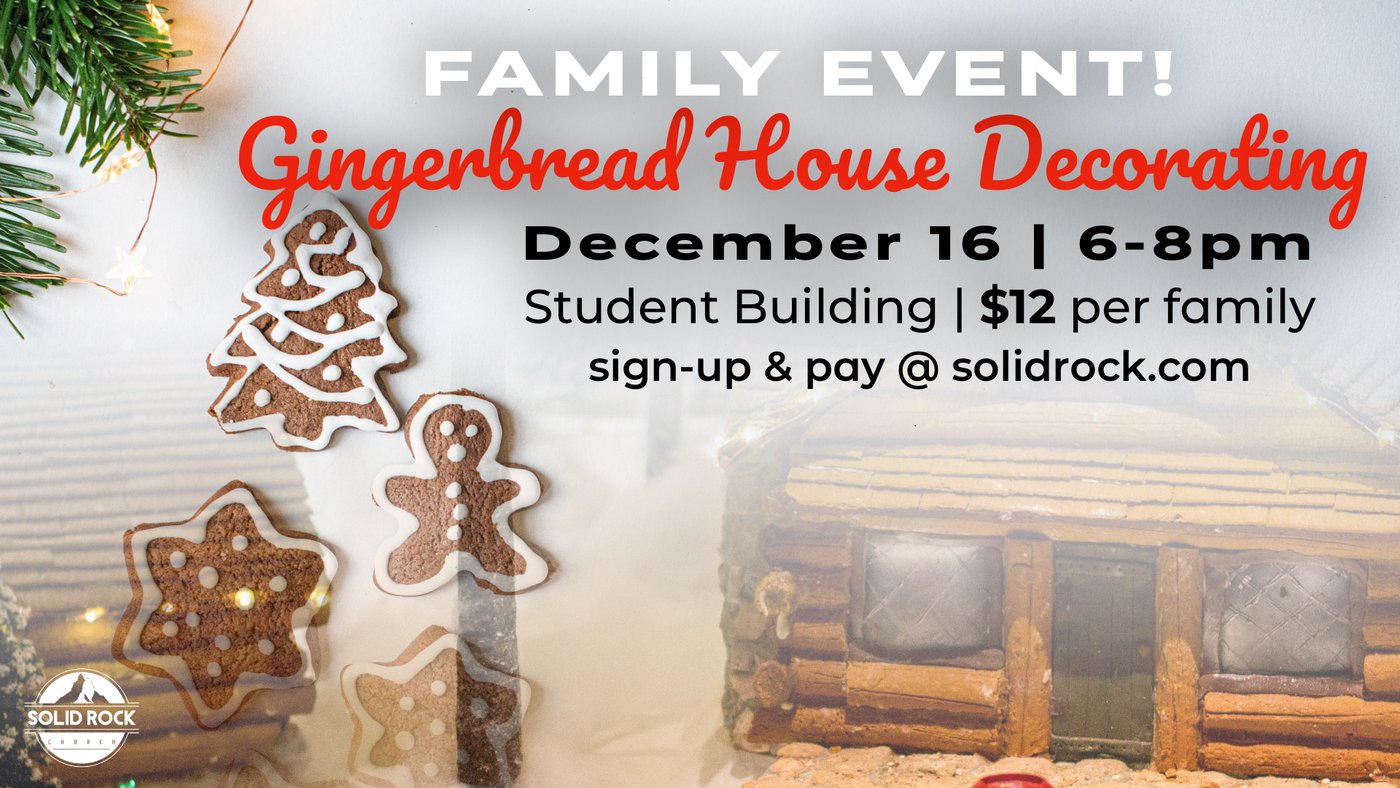 Gingerbread House Decorating | Dec. 16 | 6-8pm