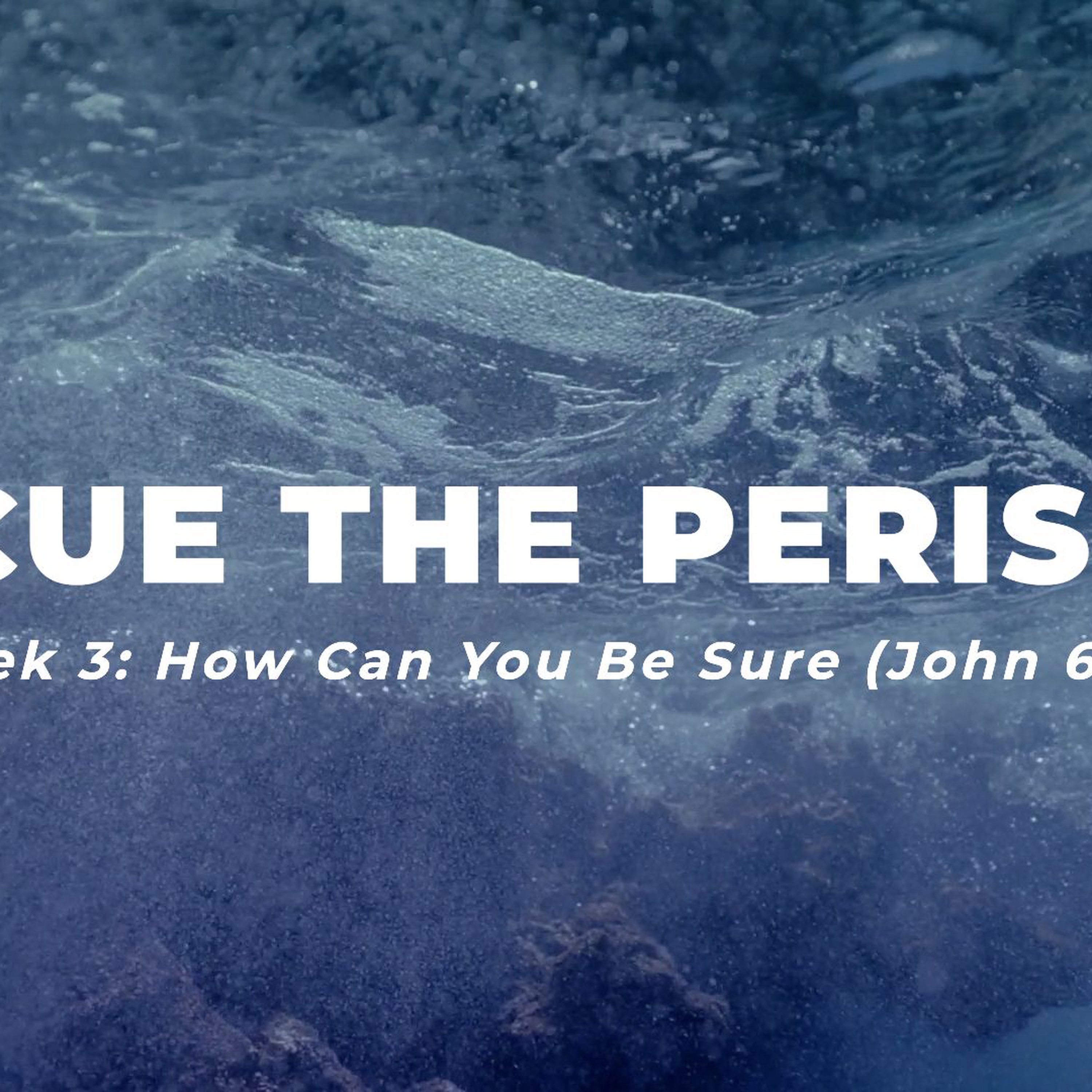 Week 3: How Can You Be Sure? episode artwork