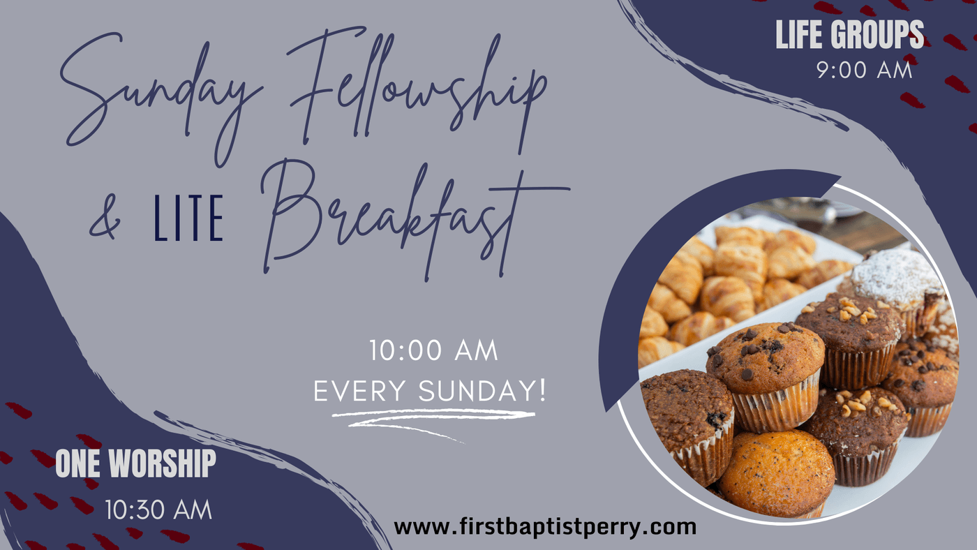 Sunday Fellowship Breakfast