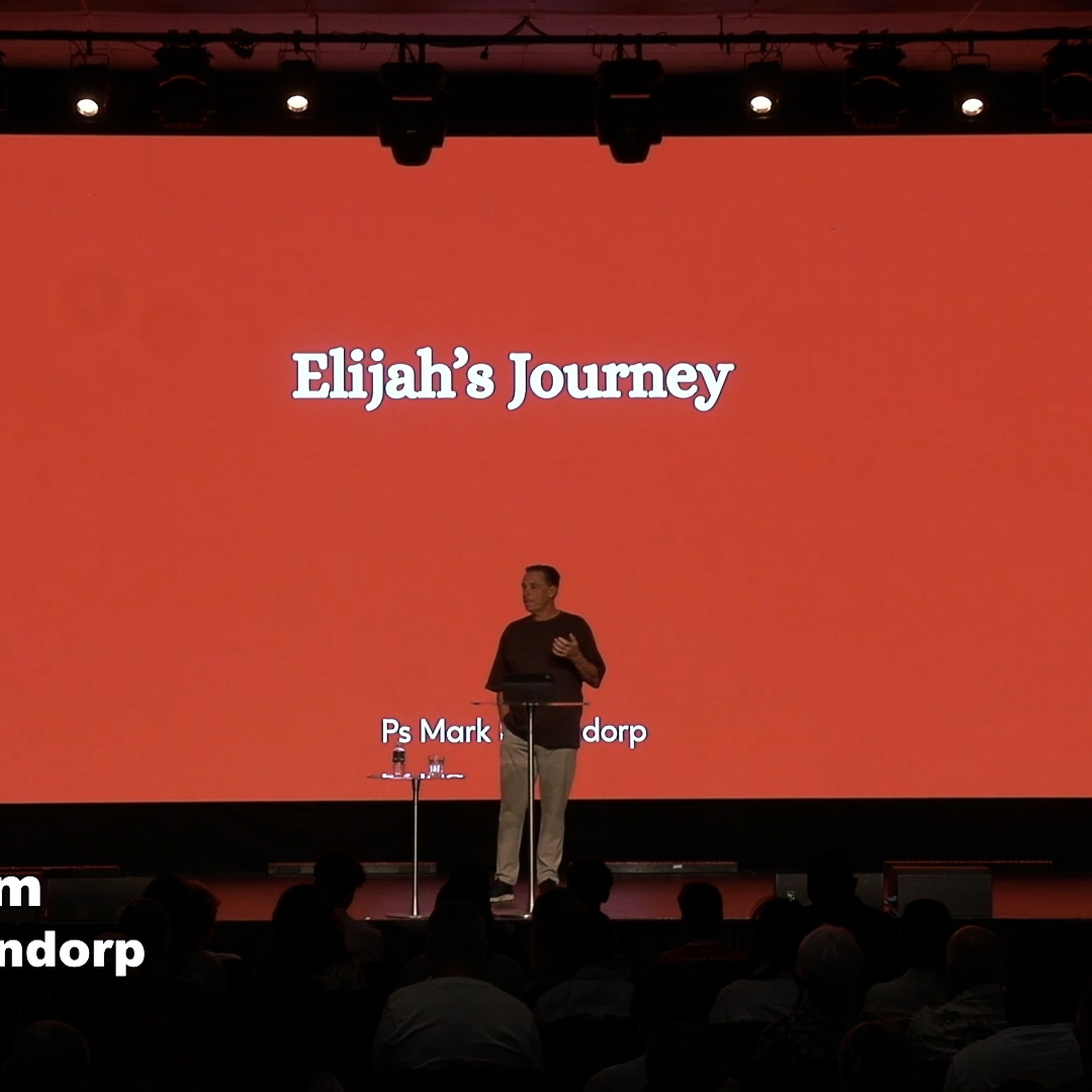 Warner Am - Ps Mark Elmendorp - Elijah's Journey - 19.10.25 episode artwork