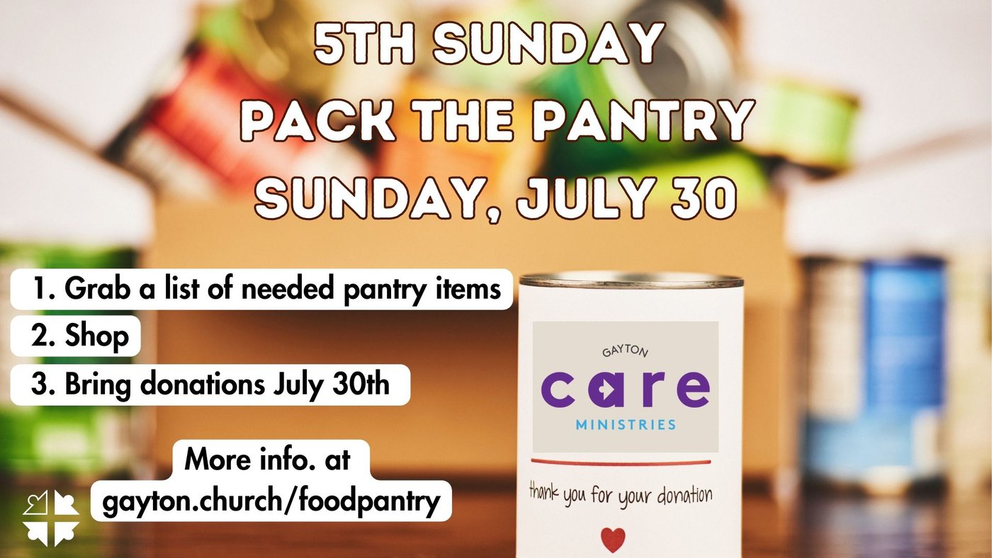 food pantry ministry