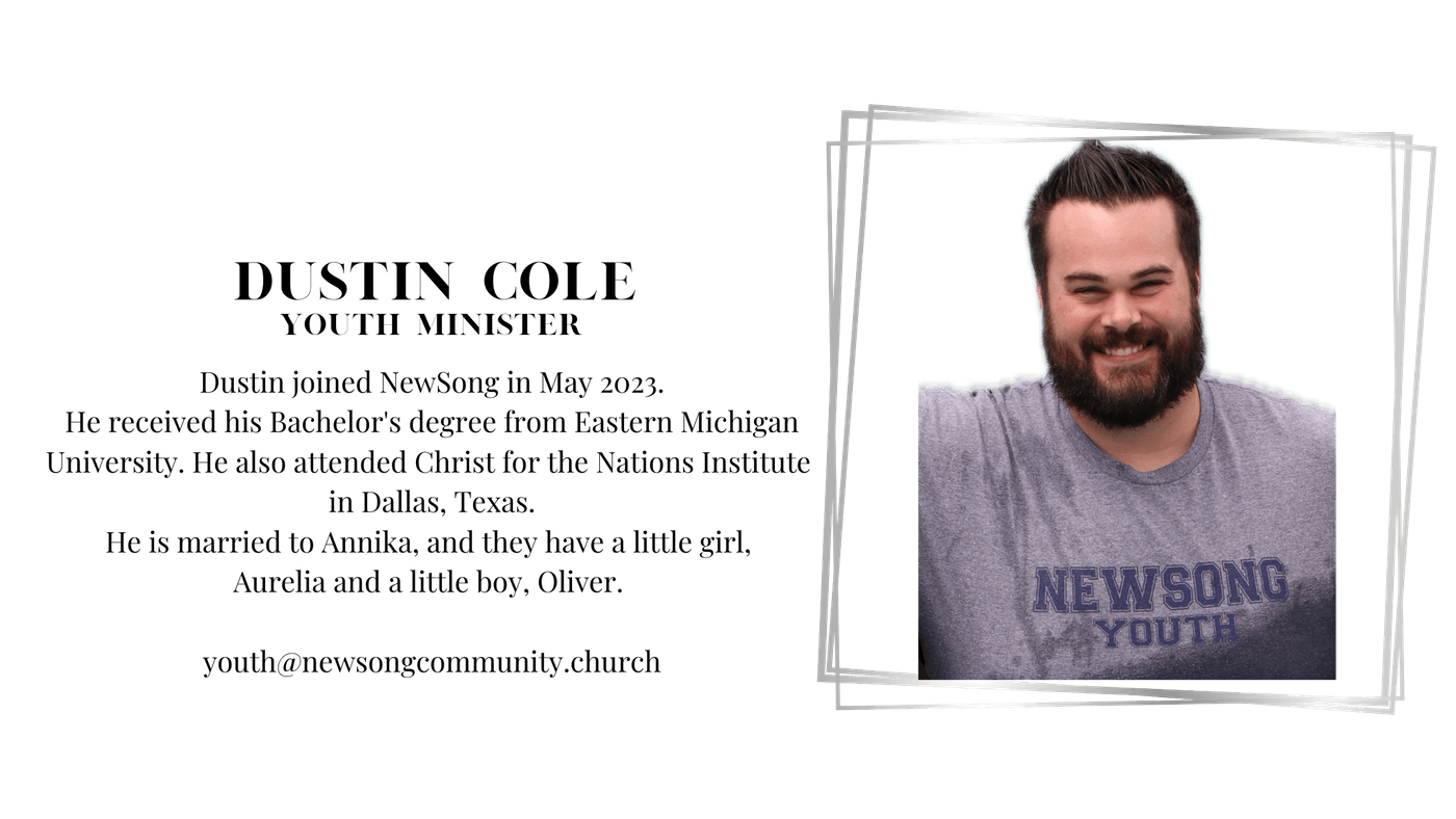 Dustin Cole, Youth Minister