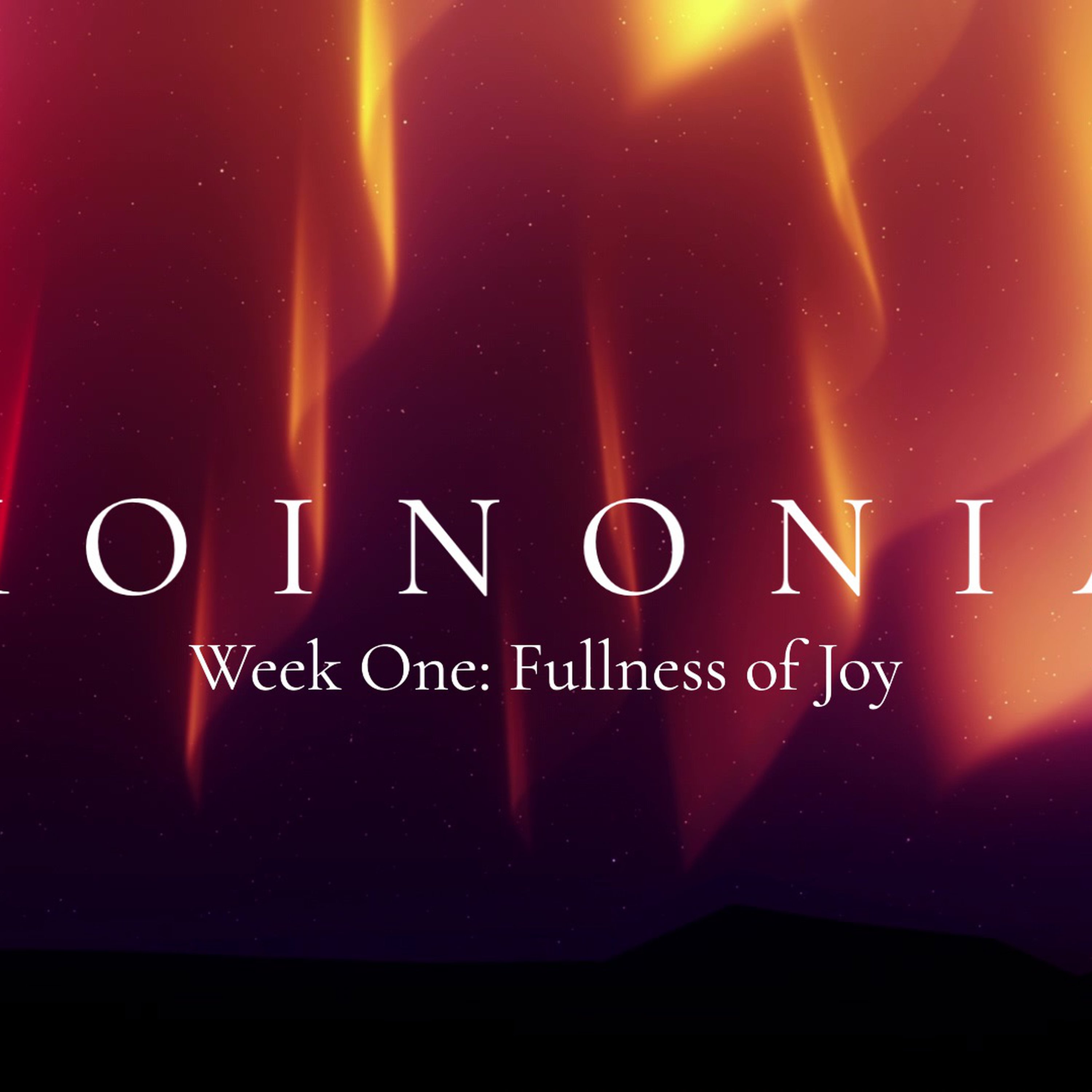 KOINONIA  -  Week One episode artwork