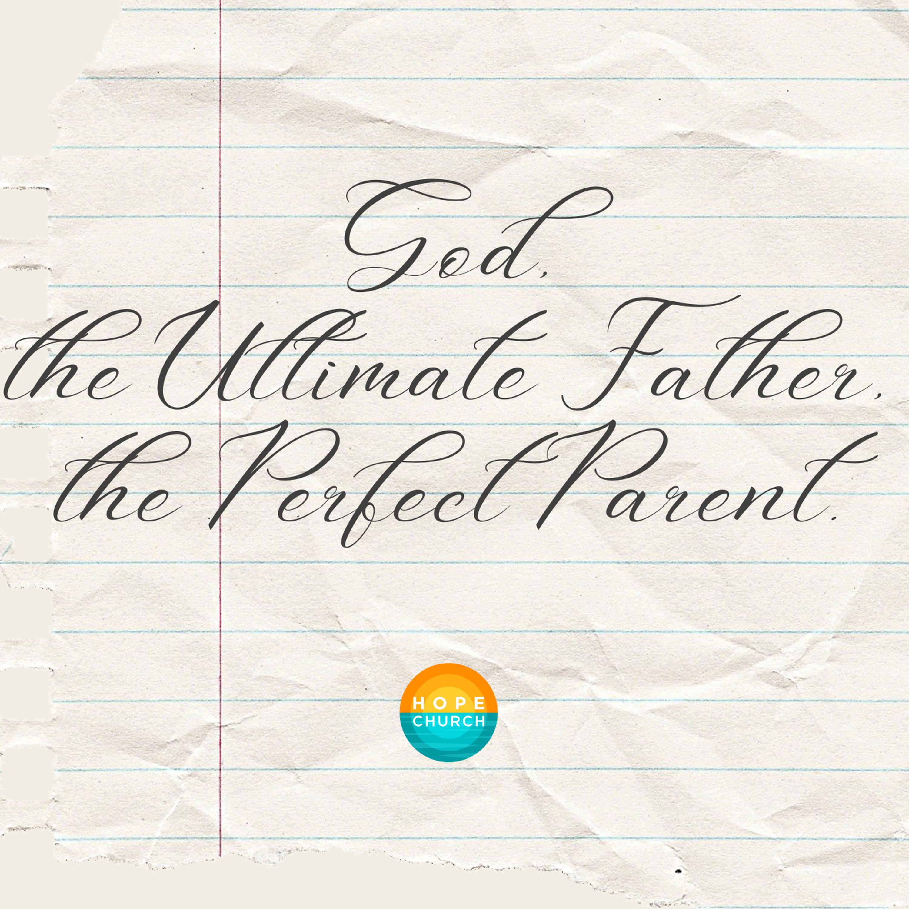 God - the Ultimate Father, the Perfect Parent episode artwork