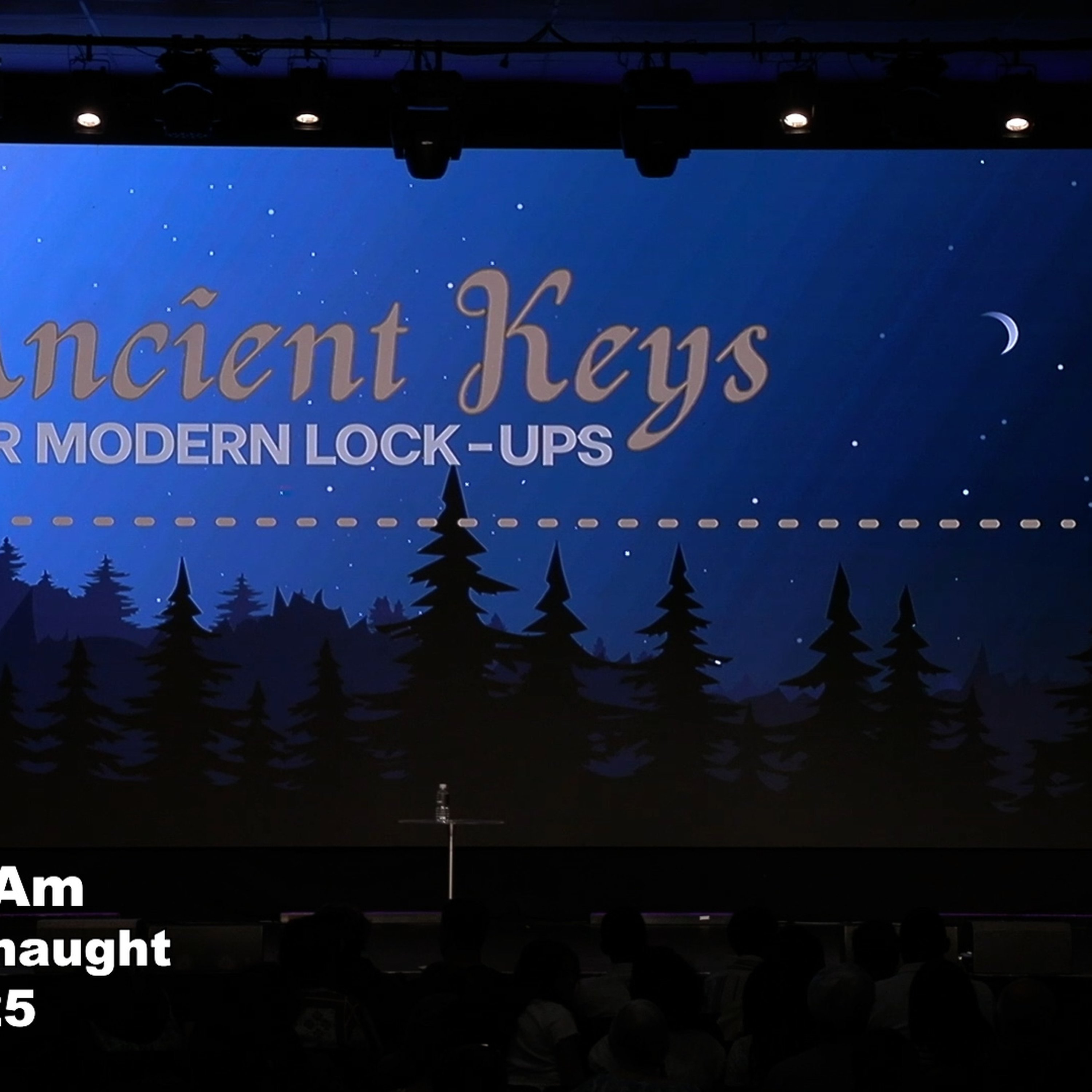 Warner Am - Ps Chris Mcnaught - Ancient Keys - 30.11.25 episode artwork