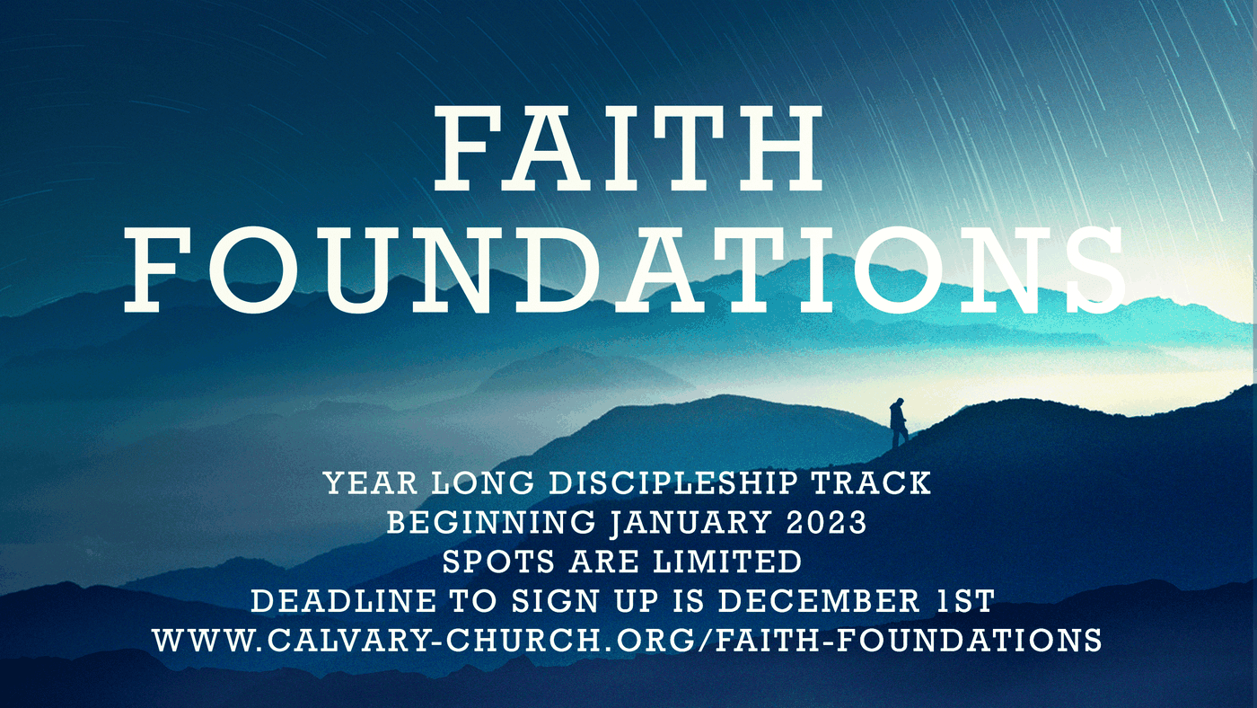 Faith Foundations