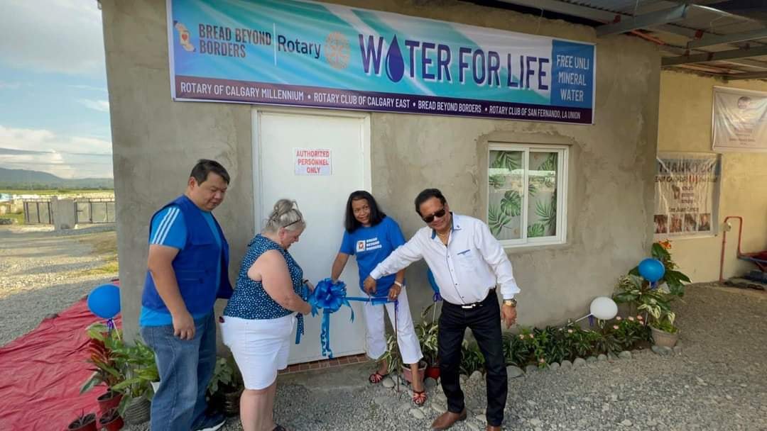 water filtration, bread beyond borders, rotary