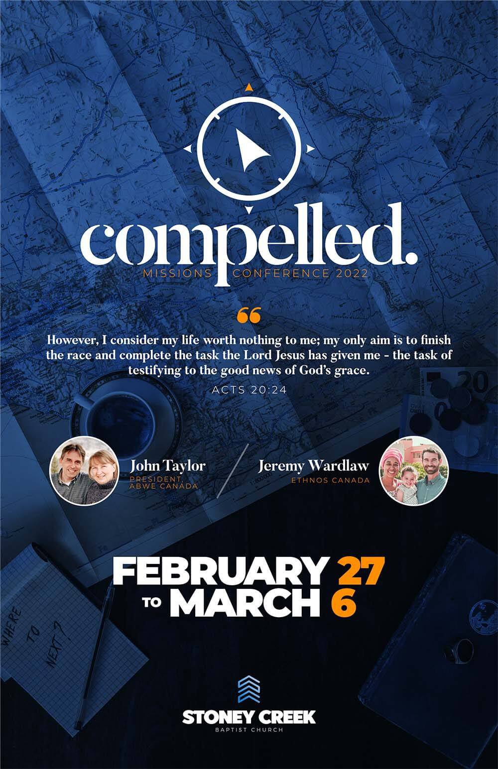 Compelled Missions Conference Poster