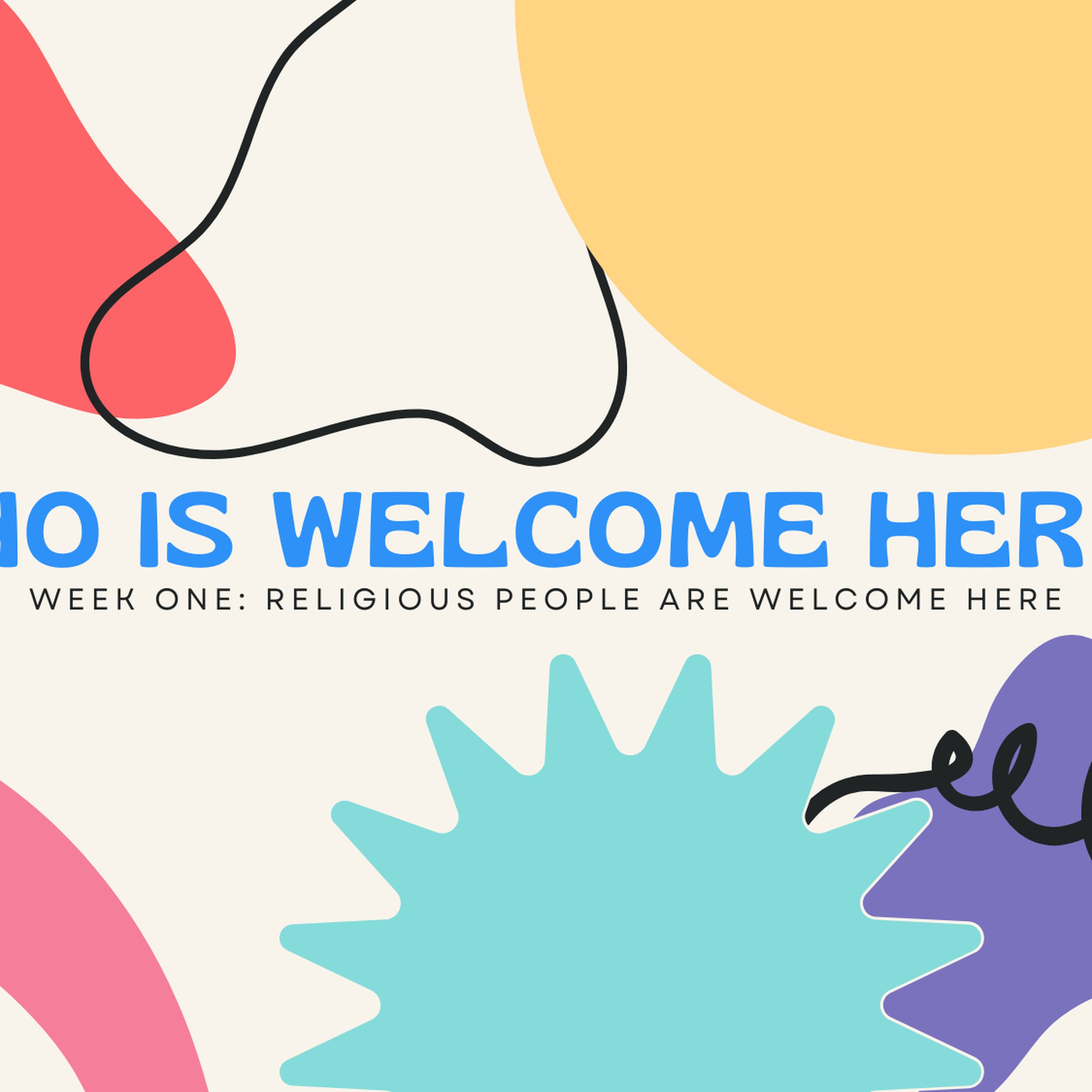 Religious People are Welcome Here episode artwork