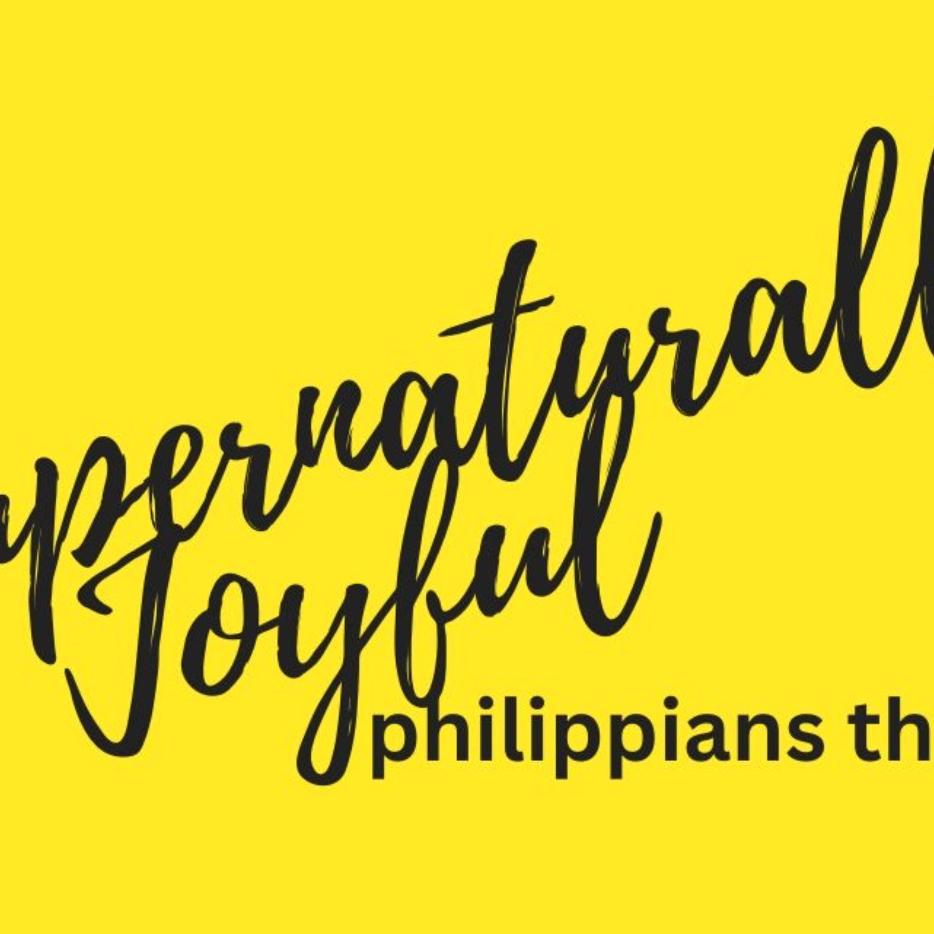 Week Three: Walk In Purposeful Joy episode artwork
