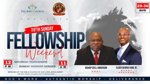March 2026 5th Sunday Fellowship