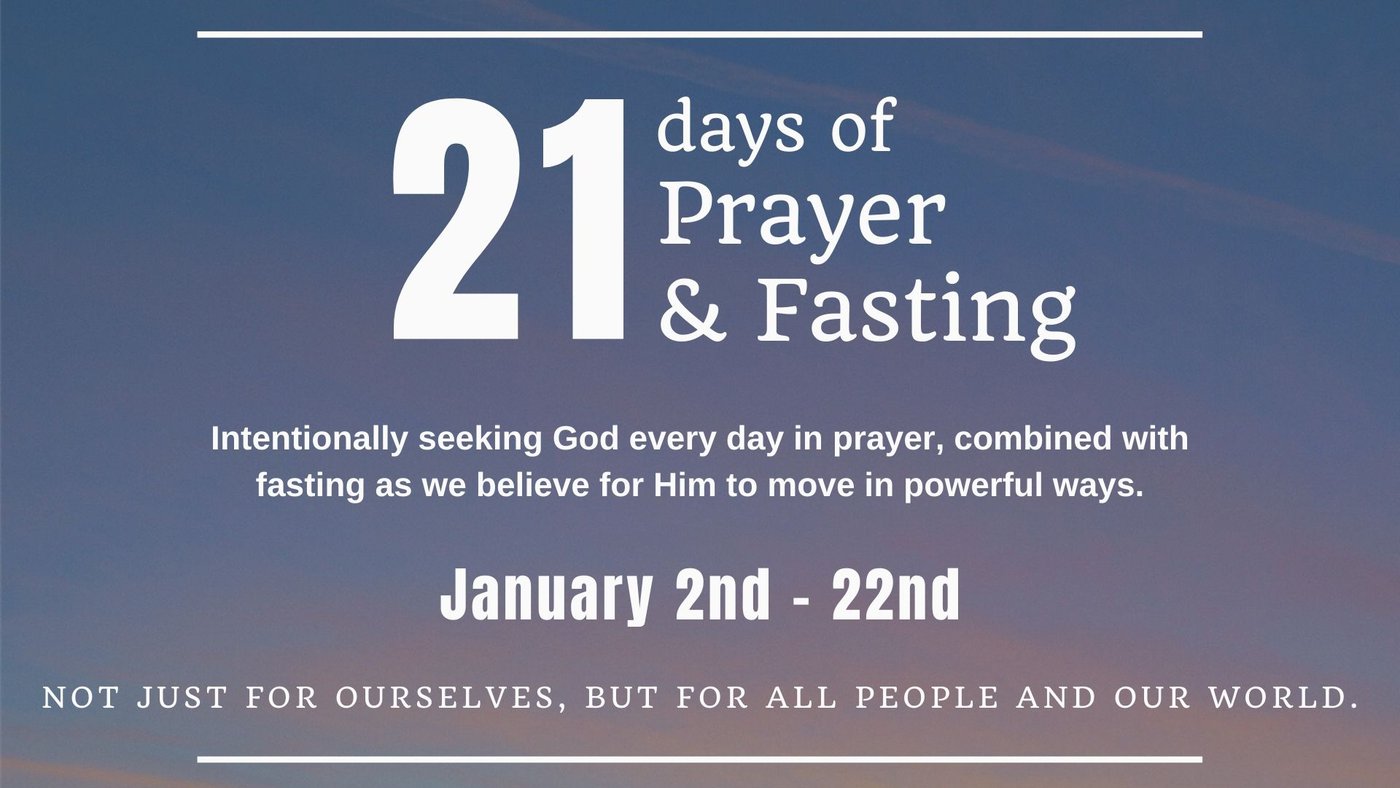 21 Days of Prayer & Fasting