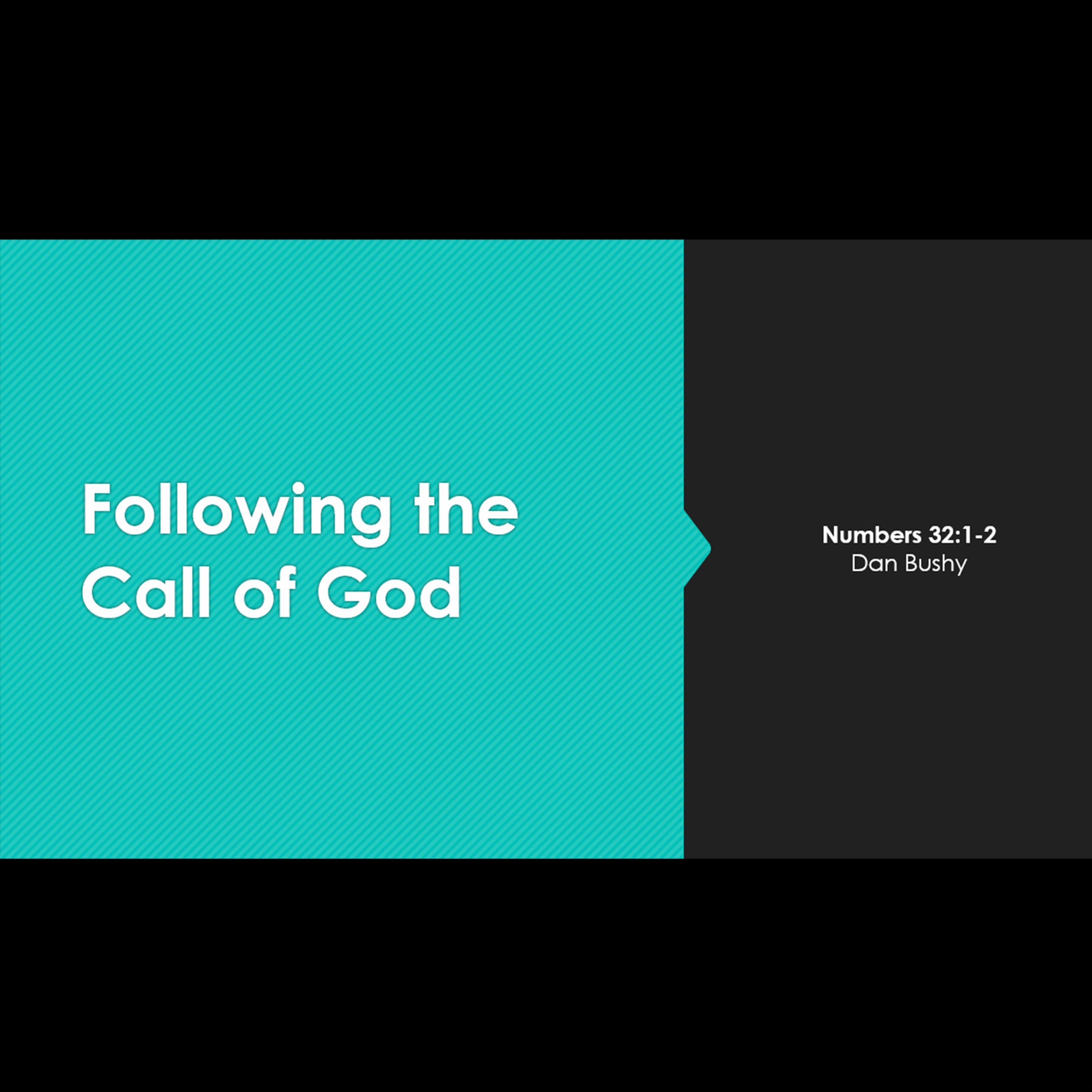 Numbers 32 | Following the call of God episode artwork