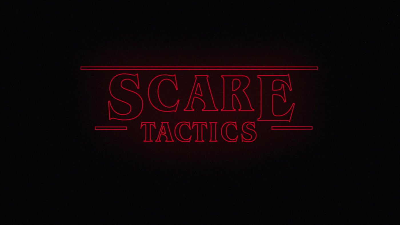 New Teaching Series: "SCARE TACTICS!"!"