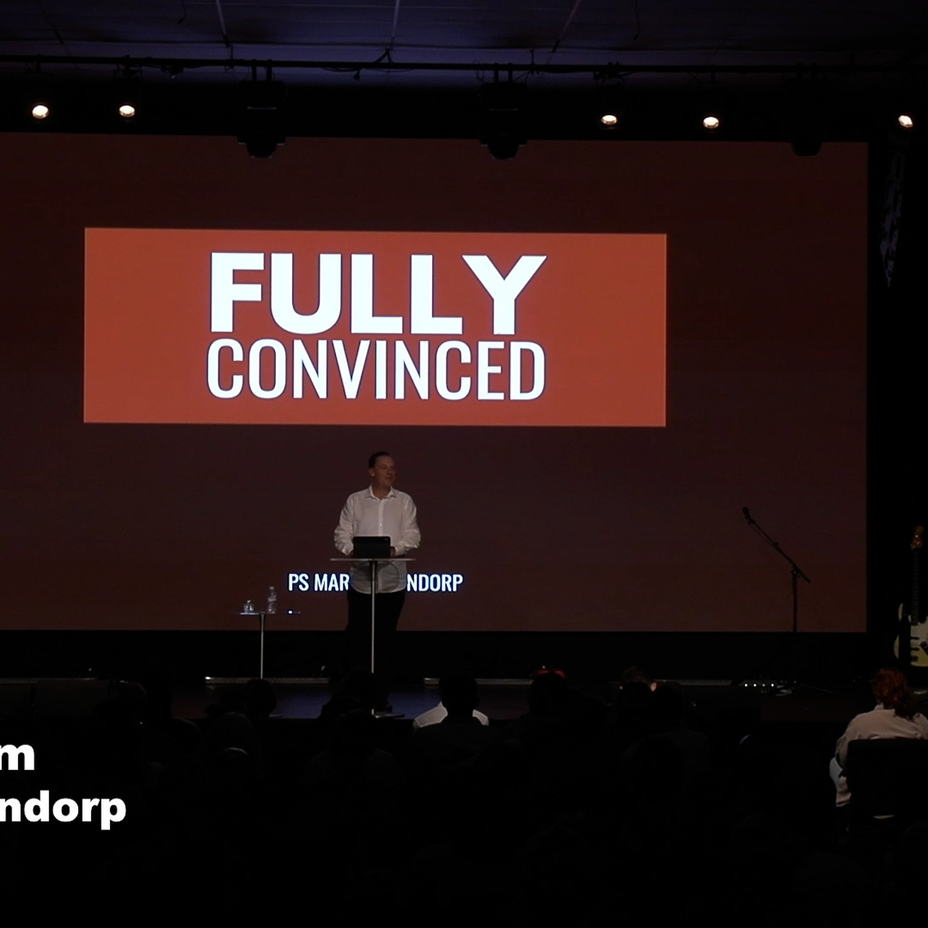 Warner Am - Ps Mark Elmendorp - Fully Convinced - 24.08.25 episode artwork