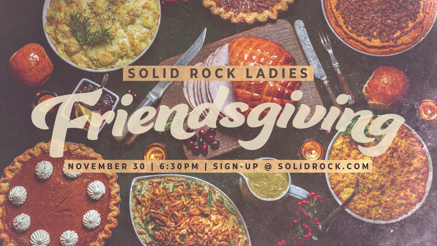 SR Ladies Friendsgiving | November 30 | 6:30pm