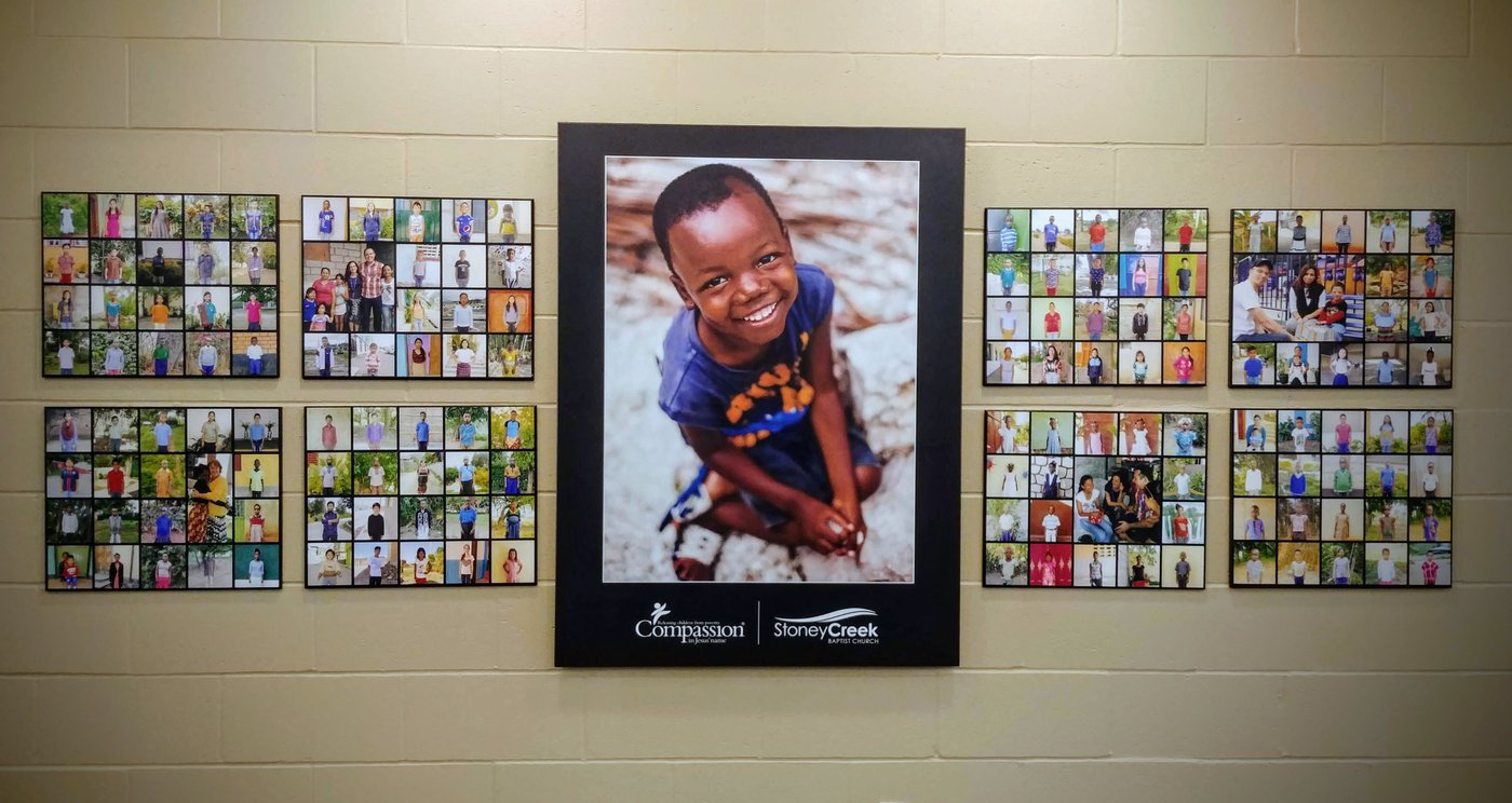 Compassion Wall at Stoney Creek