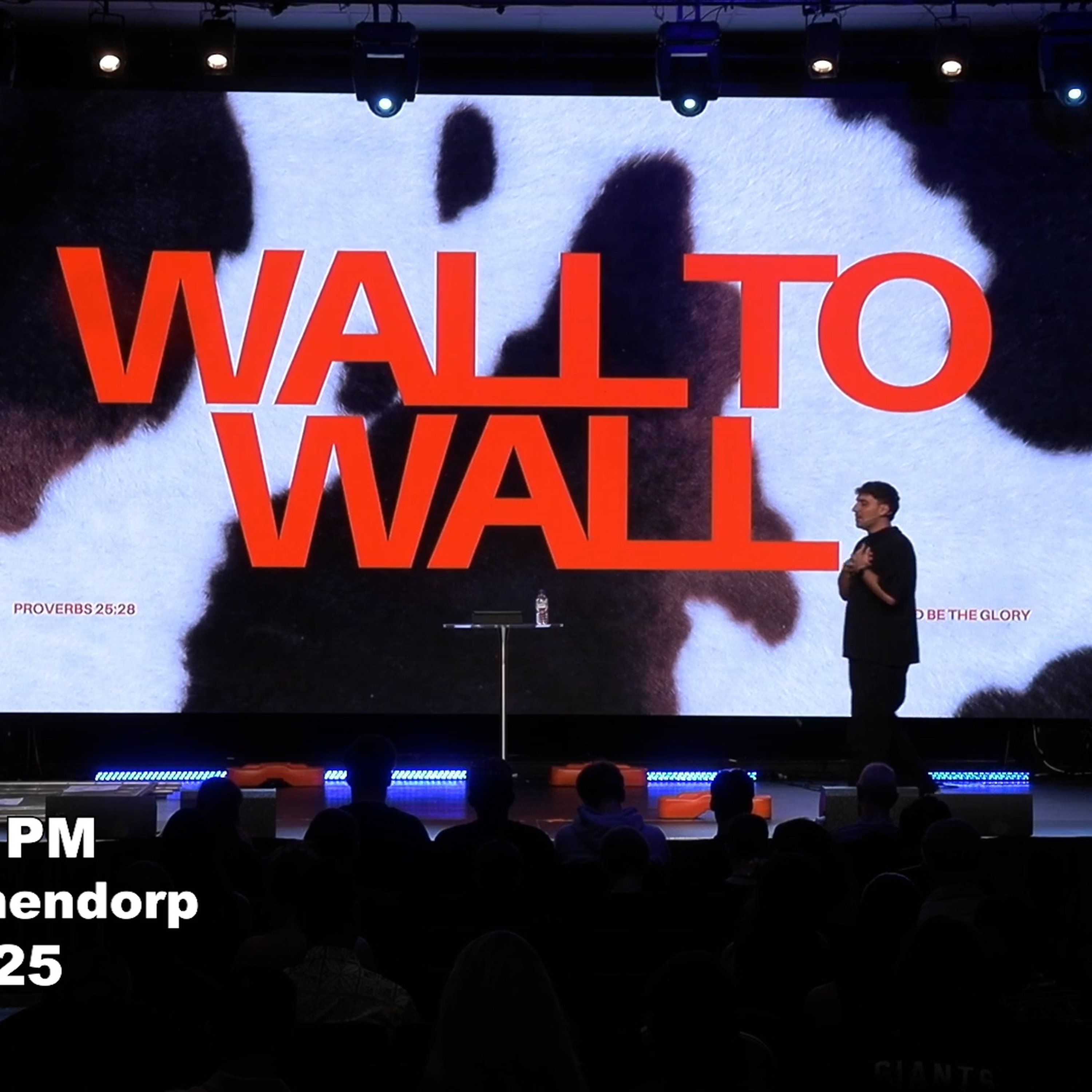 Warner PM - Ps Jack Elmendorp - Wall to Wall - 16.02.25 episode artwork