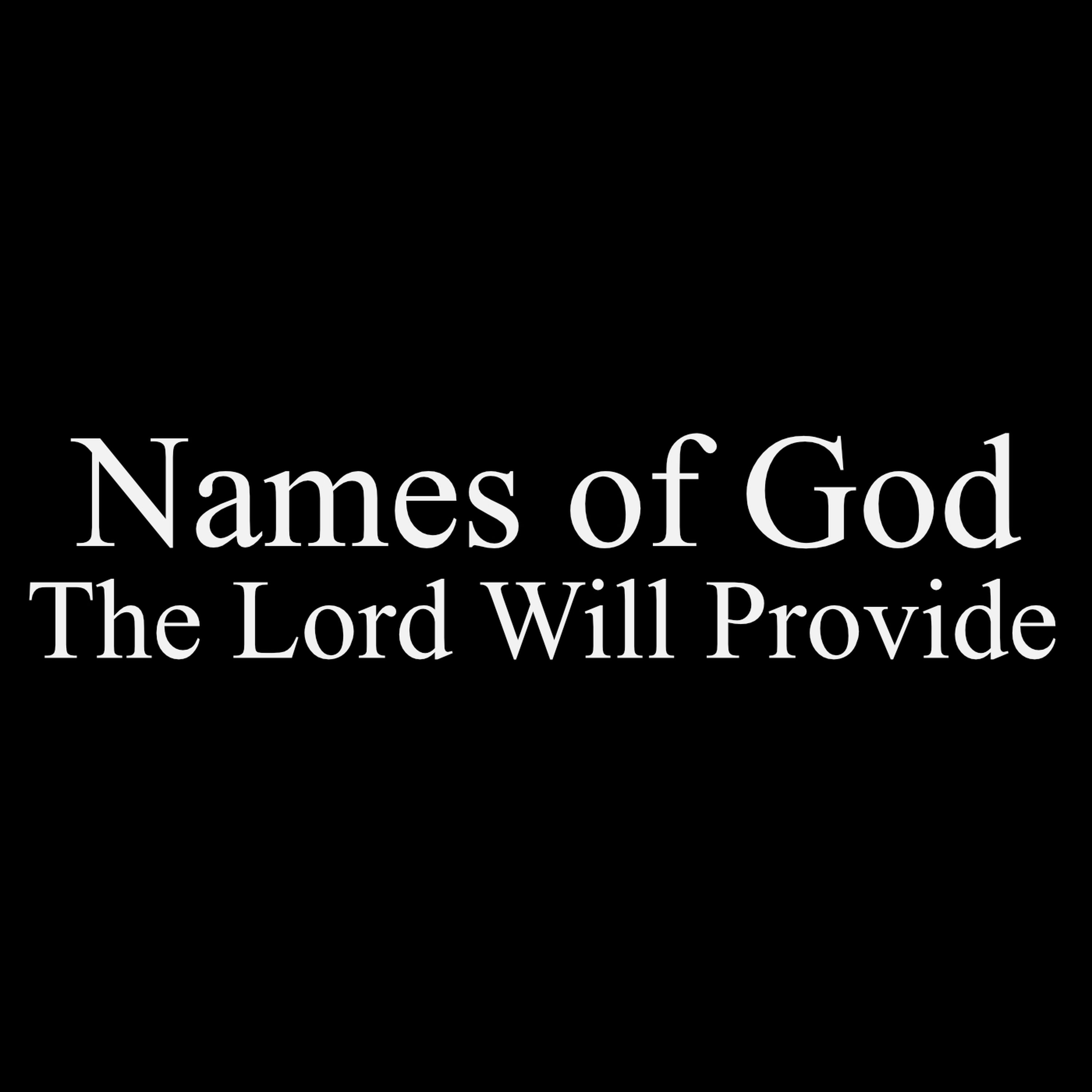 Names of God Part 3: The Lord Will Provide