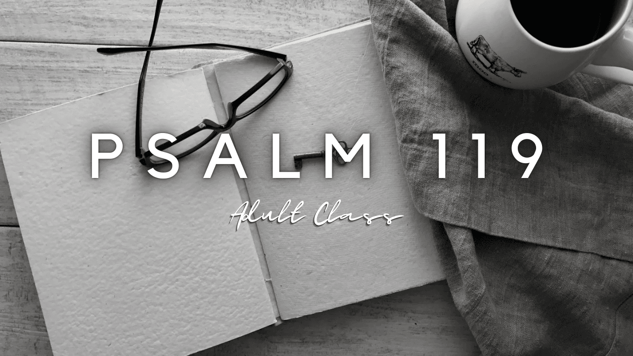 The mixed adult class will be studying Psalm 119.