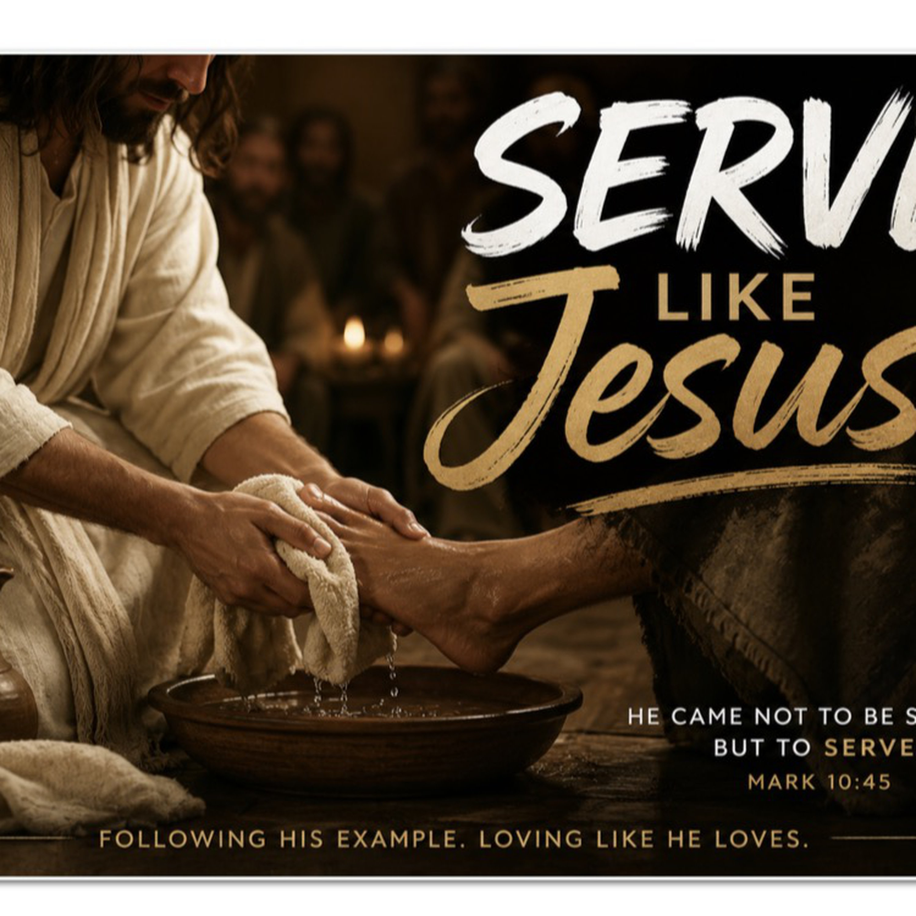 Serve Like Jesus episode artwork